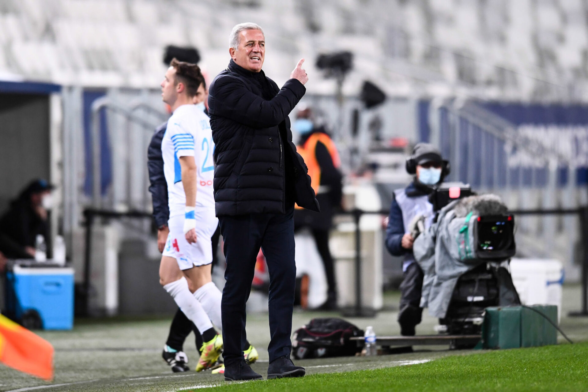 Vladimir Petkovic n'a pas fui ses responsabilités après la défaite contre l'OM. Icon Sport Vladimir Petkovic n'a pas fui ses responsabilités après la défaite contre l'OM. Icon Sport