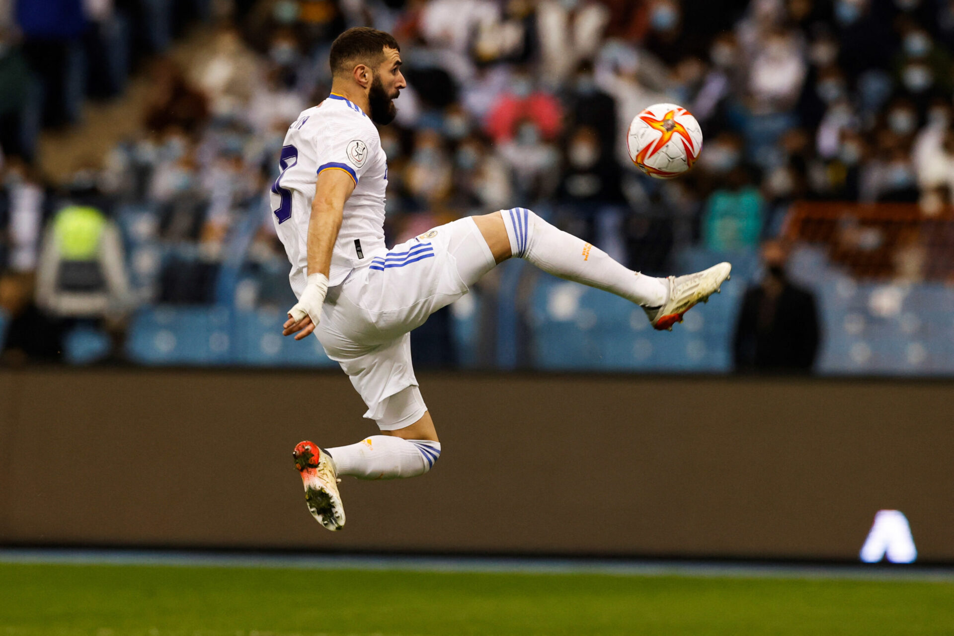 Karim Benzema devrait &ecirc;tre disponible lors de la double confrontation contre le Paris Saint-Germain (IconSport)
