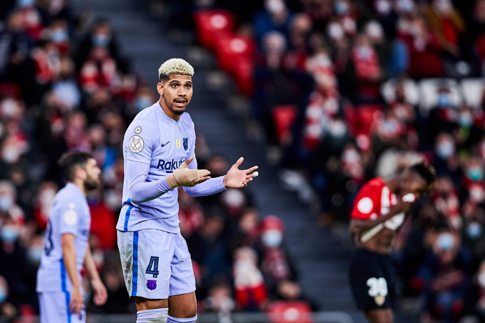 Ronald Araujo, sous les couleurs du Bar&ccedil;a. (Icon Sport)