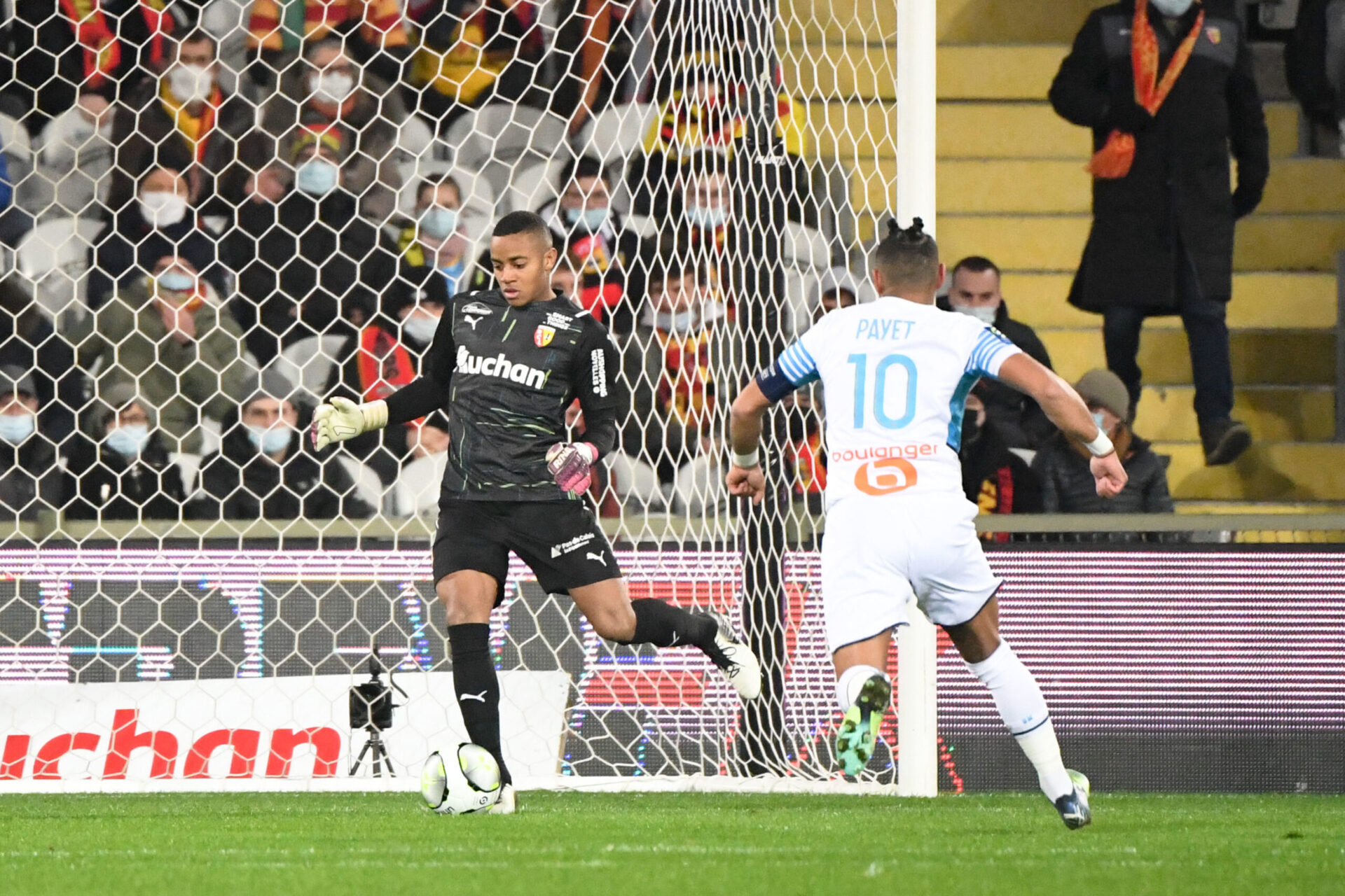 Matt&eacute;o Guendouzi a brill&eacute; lors de Lens - Marseille (iconsport)