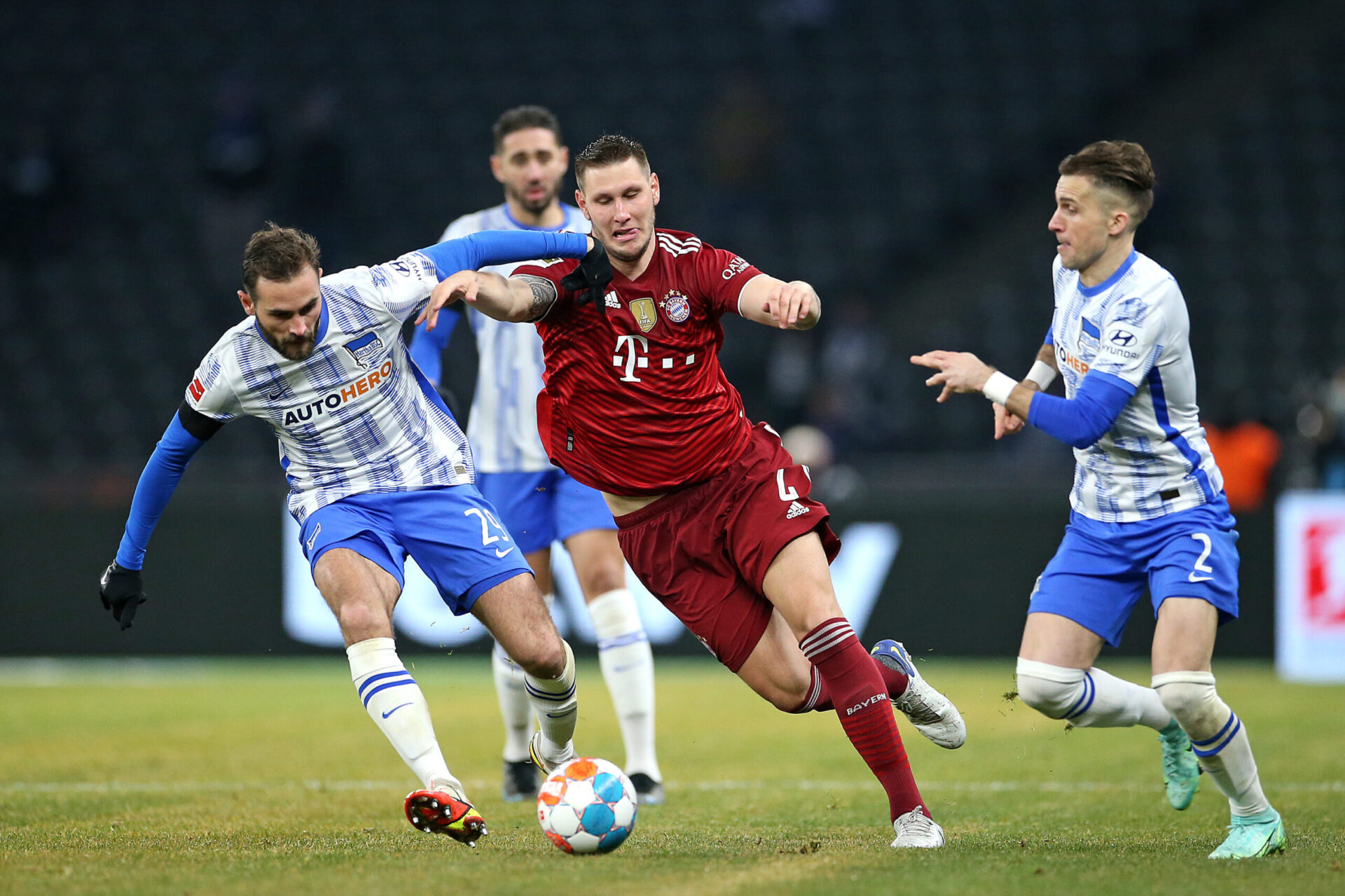 Niklas S&uuml;le est titulaire dans la d&eacute;fense centrale du Bayern (iconsport)