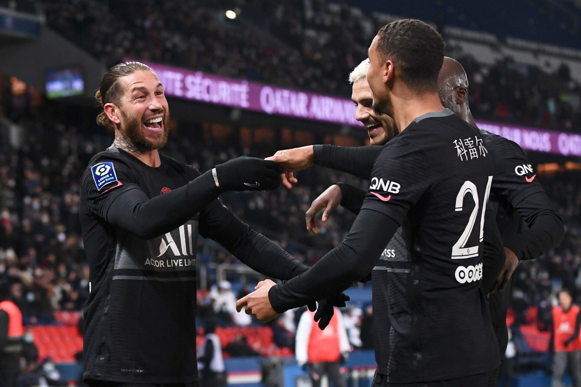 Sergio Ramos et Thilo Kehrer sont heureux au PSG (iconsport)