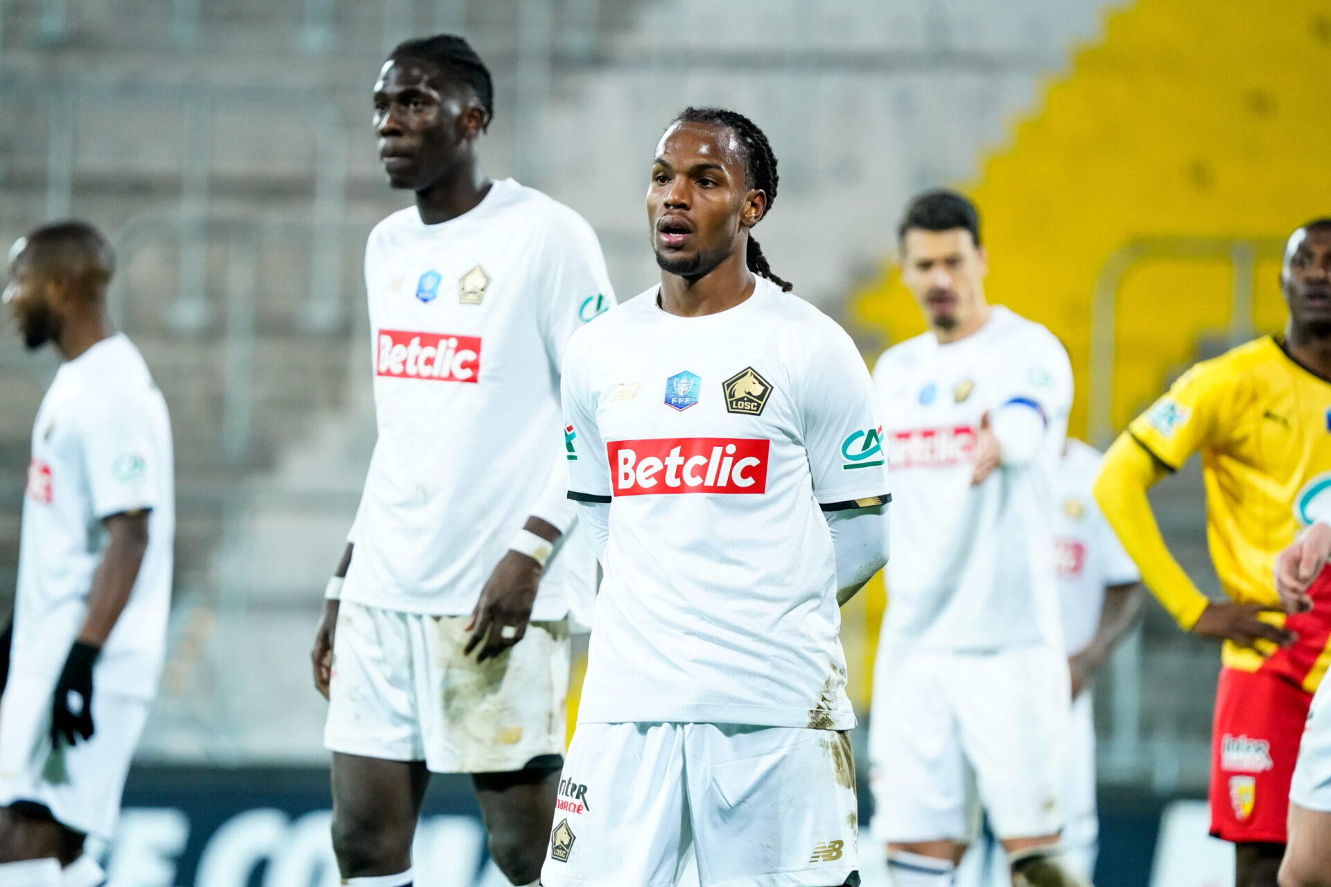 Renato Sanches n'a pu éviter l'élimination de Lille en Coupe de France. Icon Sport Renato Sanches n'a pu éviter l'élimination de Lille en Coupe de France. Icon Sport