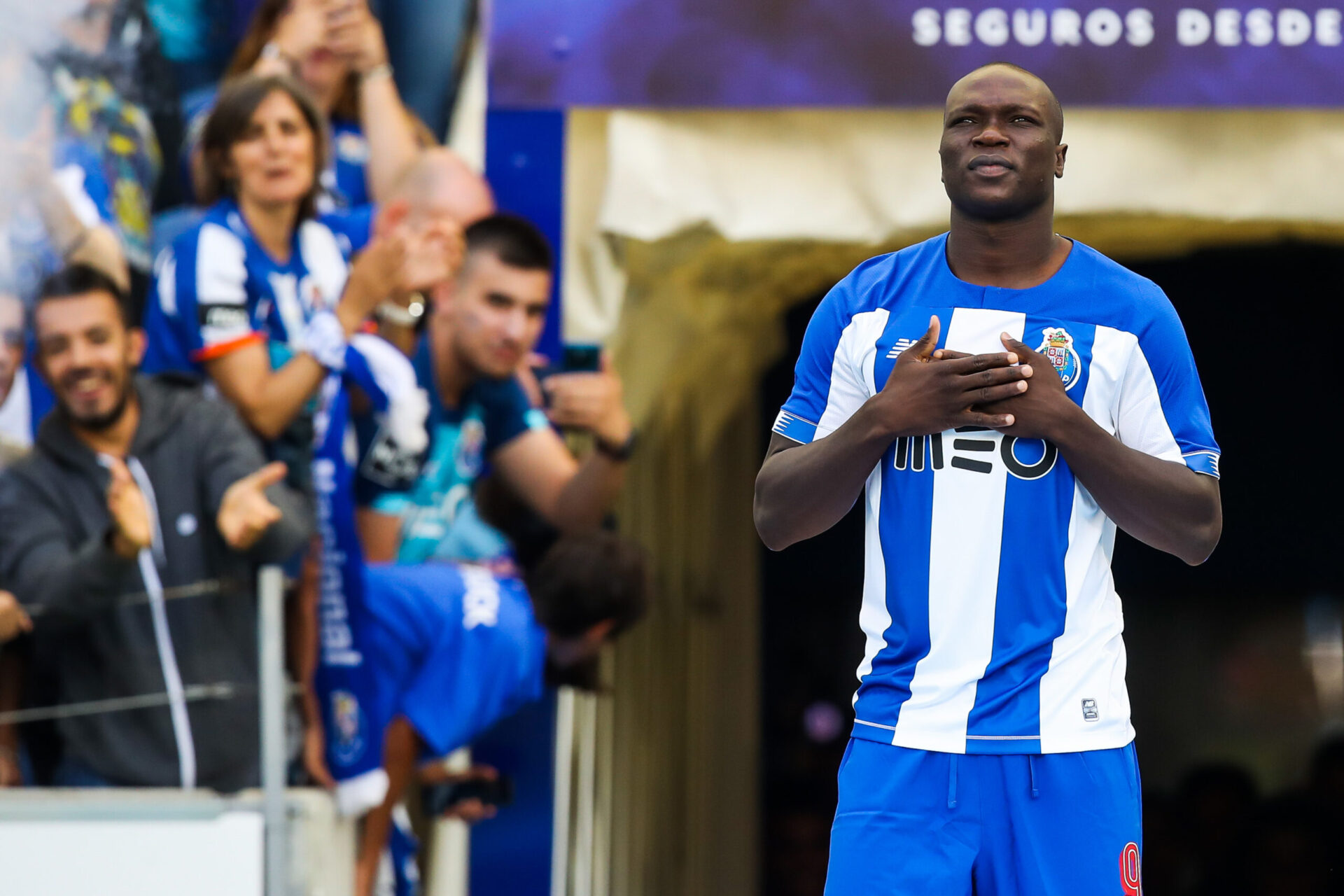Vincent Aboubakar sous les couleurs du FC Porto en 2019 / Icon Sport