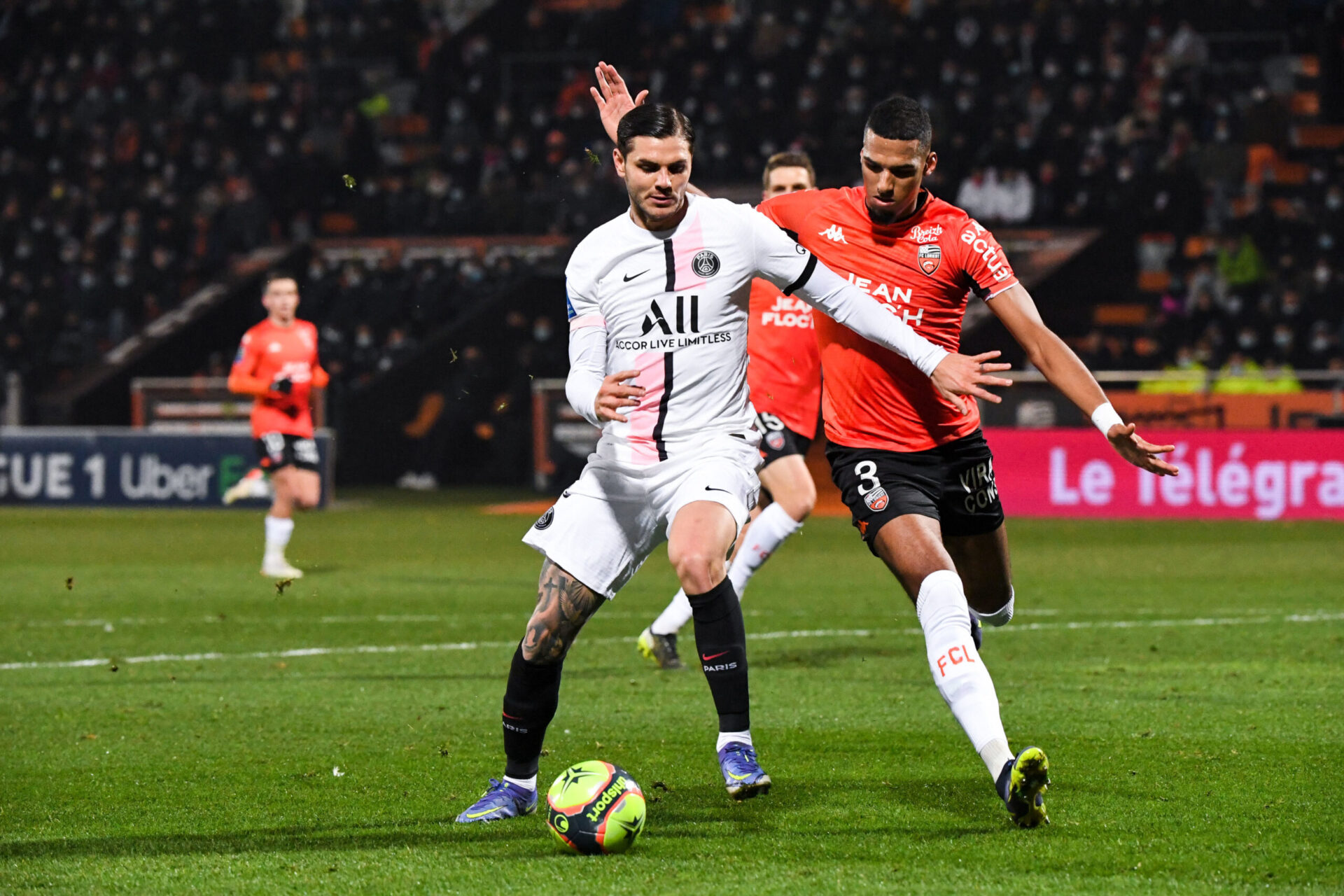 Mauro Icardi n'a &eacute;t&eacute; titulaire qu'&agrave; neuf reprises cette saison avec le PSG. Icon Sport