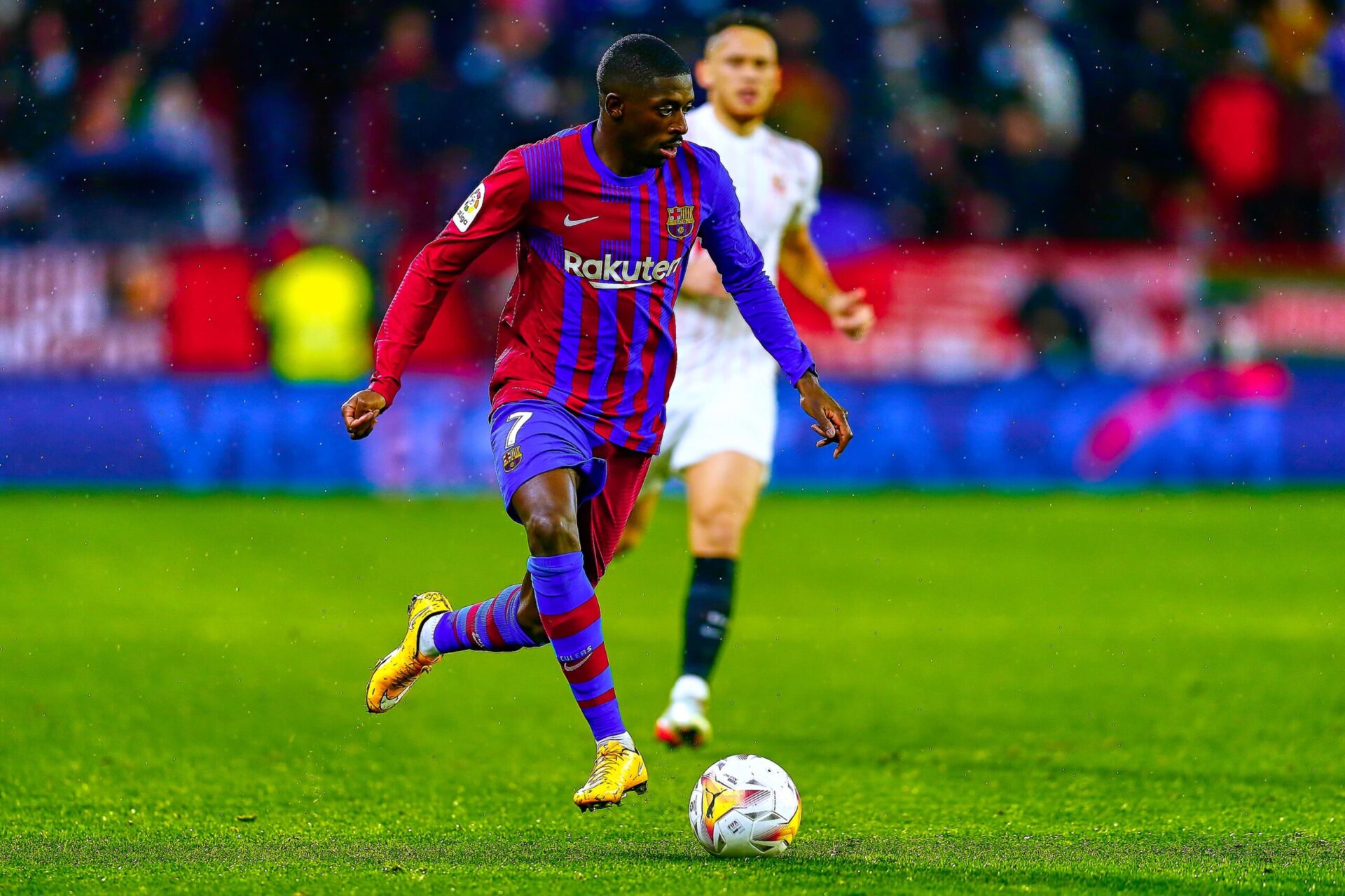 Le FC Barcelone attend une r&eacute;ponse d&eacute;finitive d'Ousmane Demb&eacute;l&eacute; (IconSport)