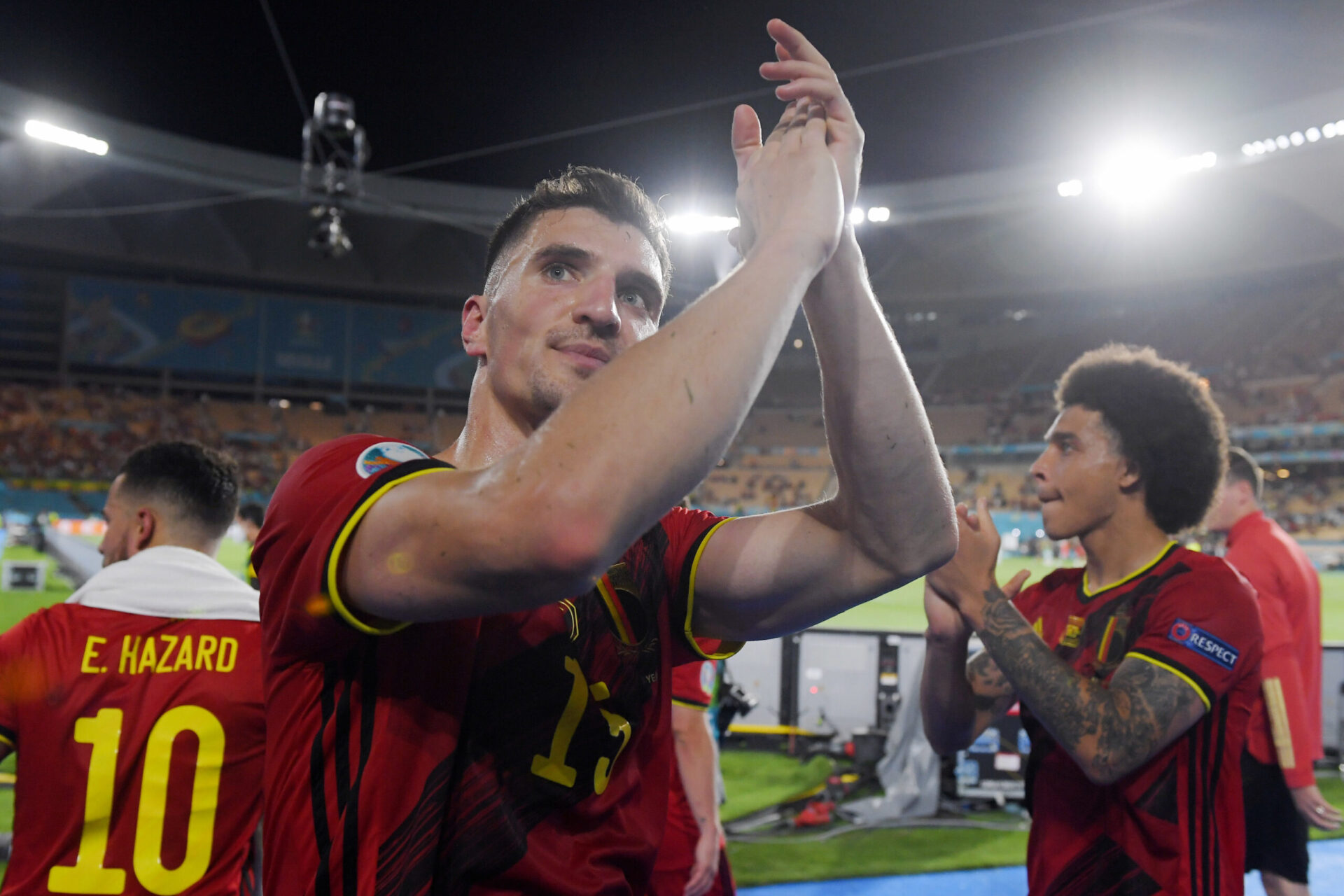 Pour Thomas Meunier, la Belgique doit s'inspirer de l'&eacute;tat d'esprit des Bleus de Didier Deschamps (IconSport)