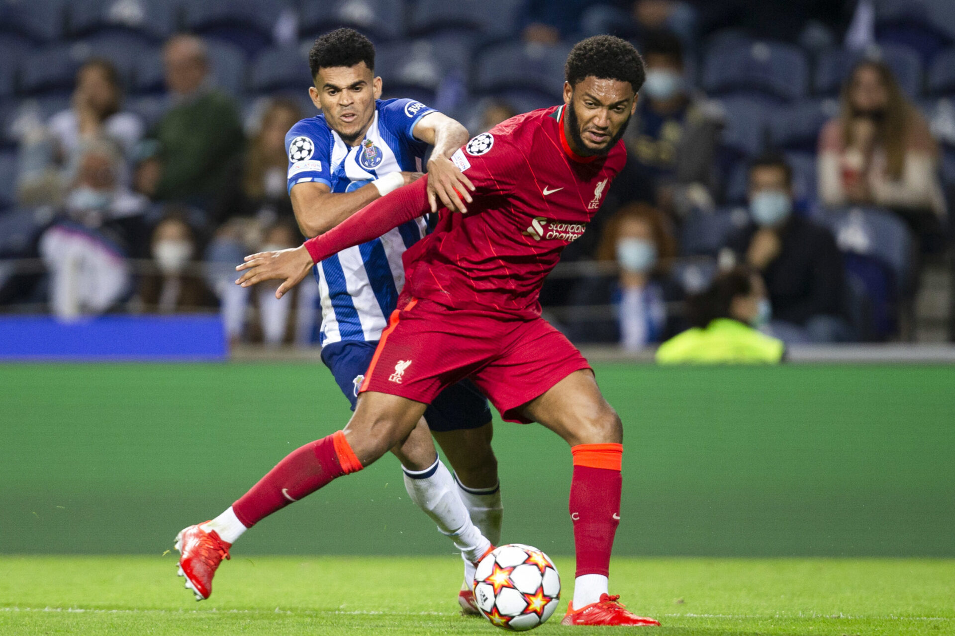 Luis Diaz est suivi de pr&egrave;s par Liverpool. Icon Sport