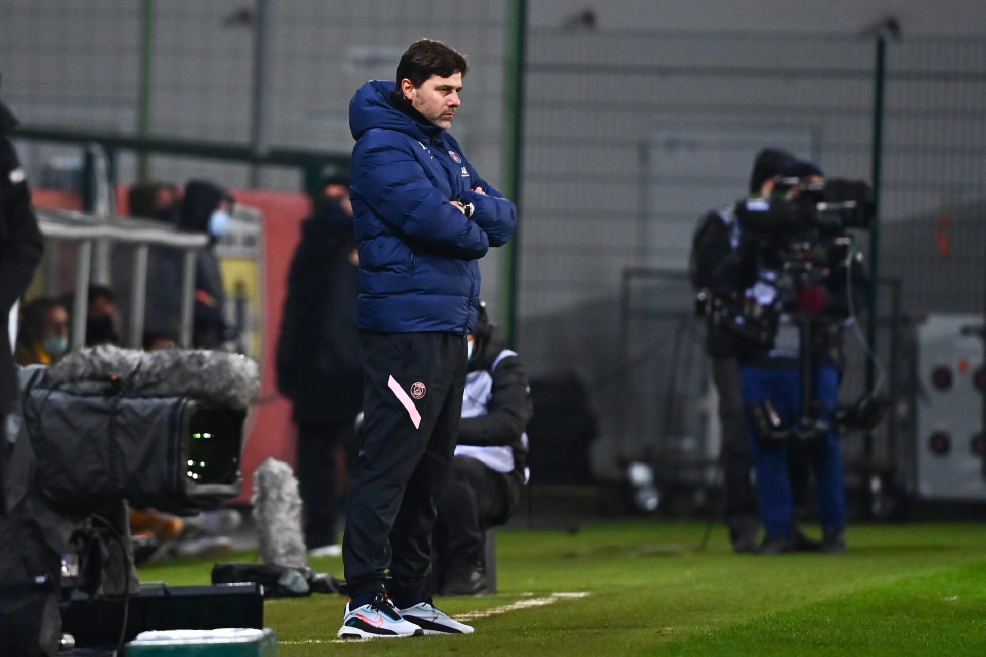 Mauricio Pochettino sur le banc du PSG (iconsport) Mauricio Pochettino sur le banc du PSG (iconsport)