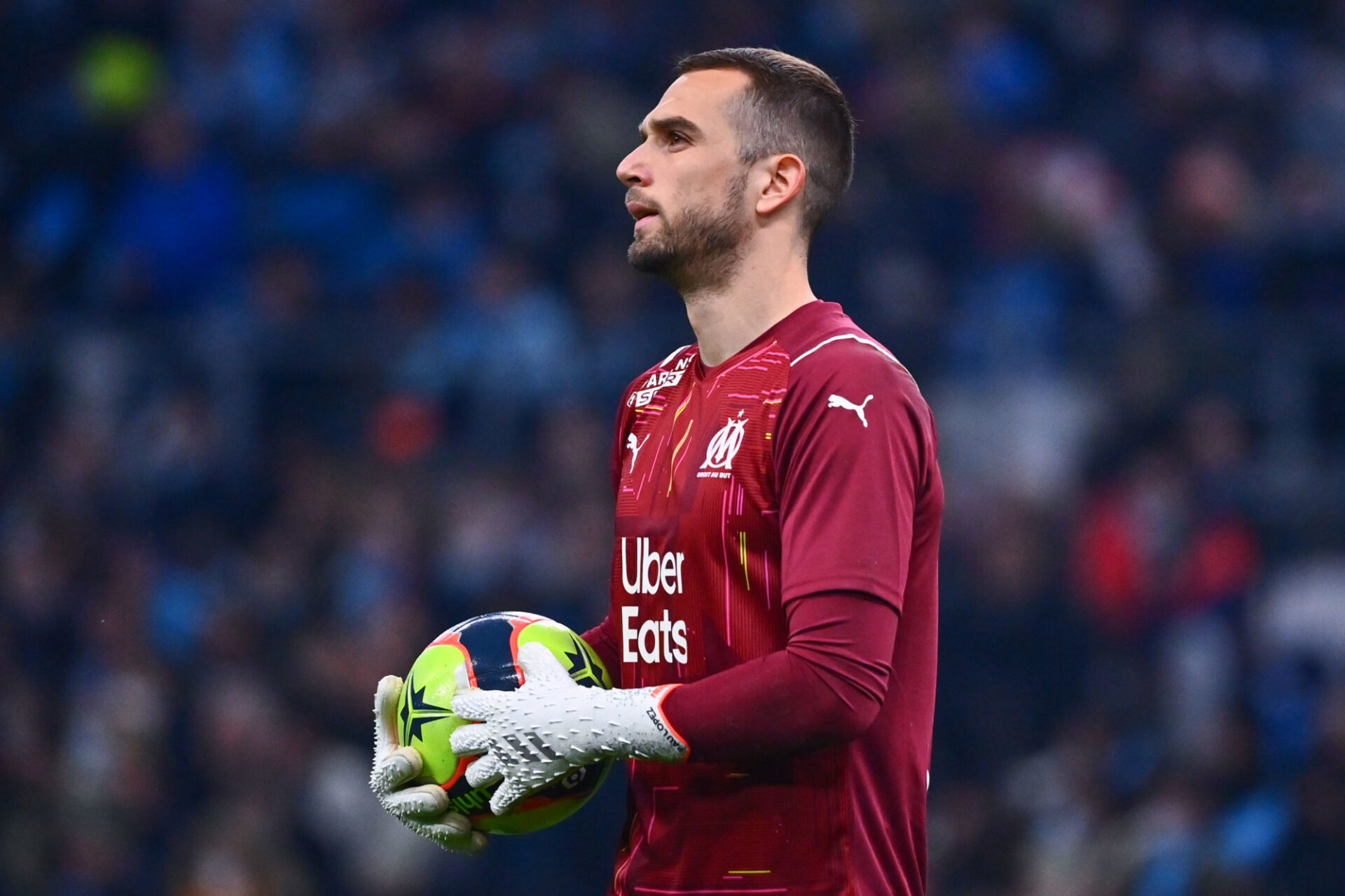Pau L&oacute;pez a r&eacute;alis&eacute; 9 clean sheets en 15 matchs de L1. (Icon Sport)