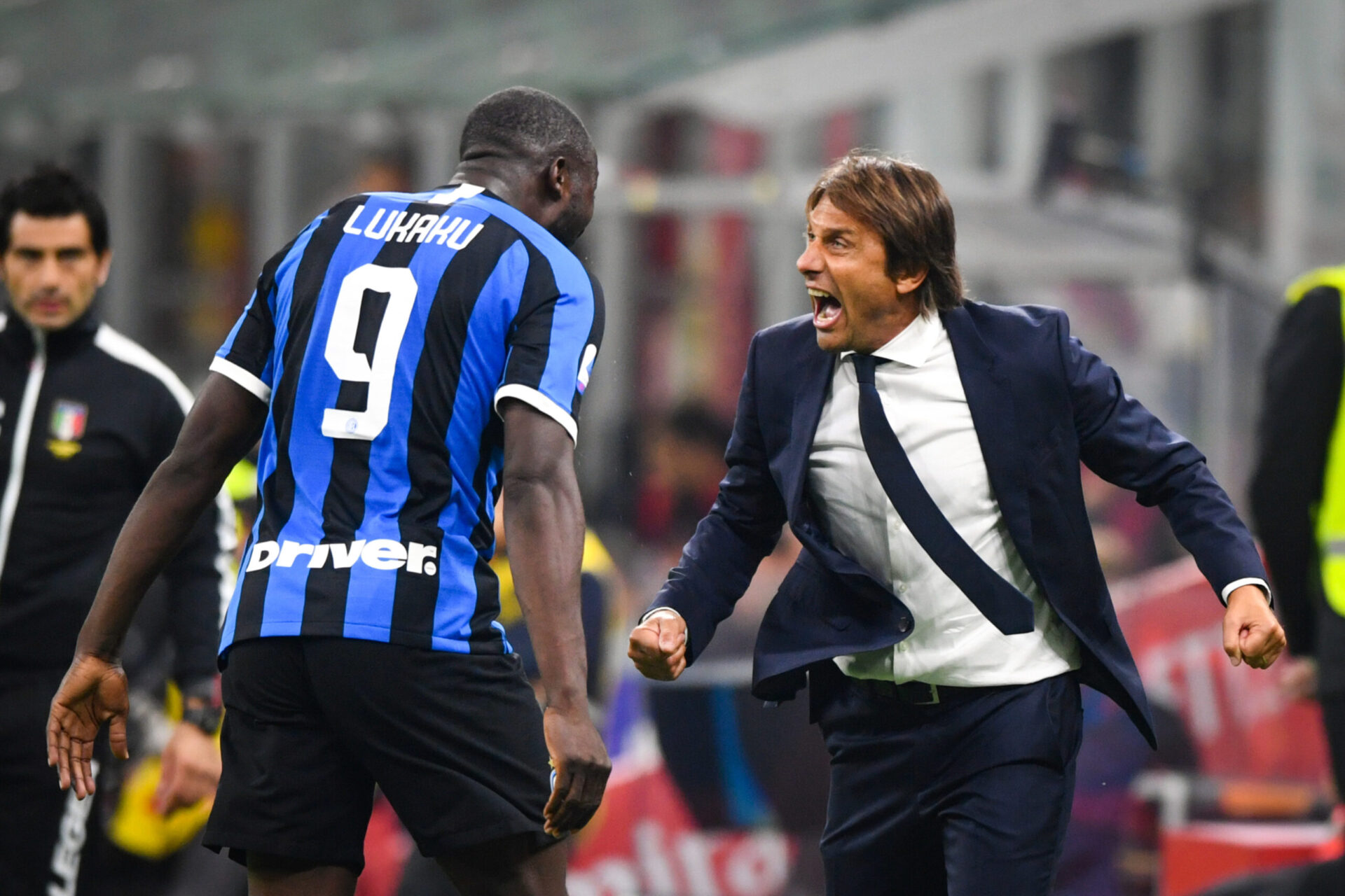 Lukaku voudrait aller retrouver Conte &agrave; Tottenham (iconsport)