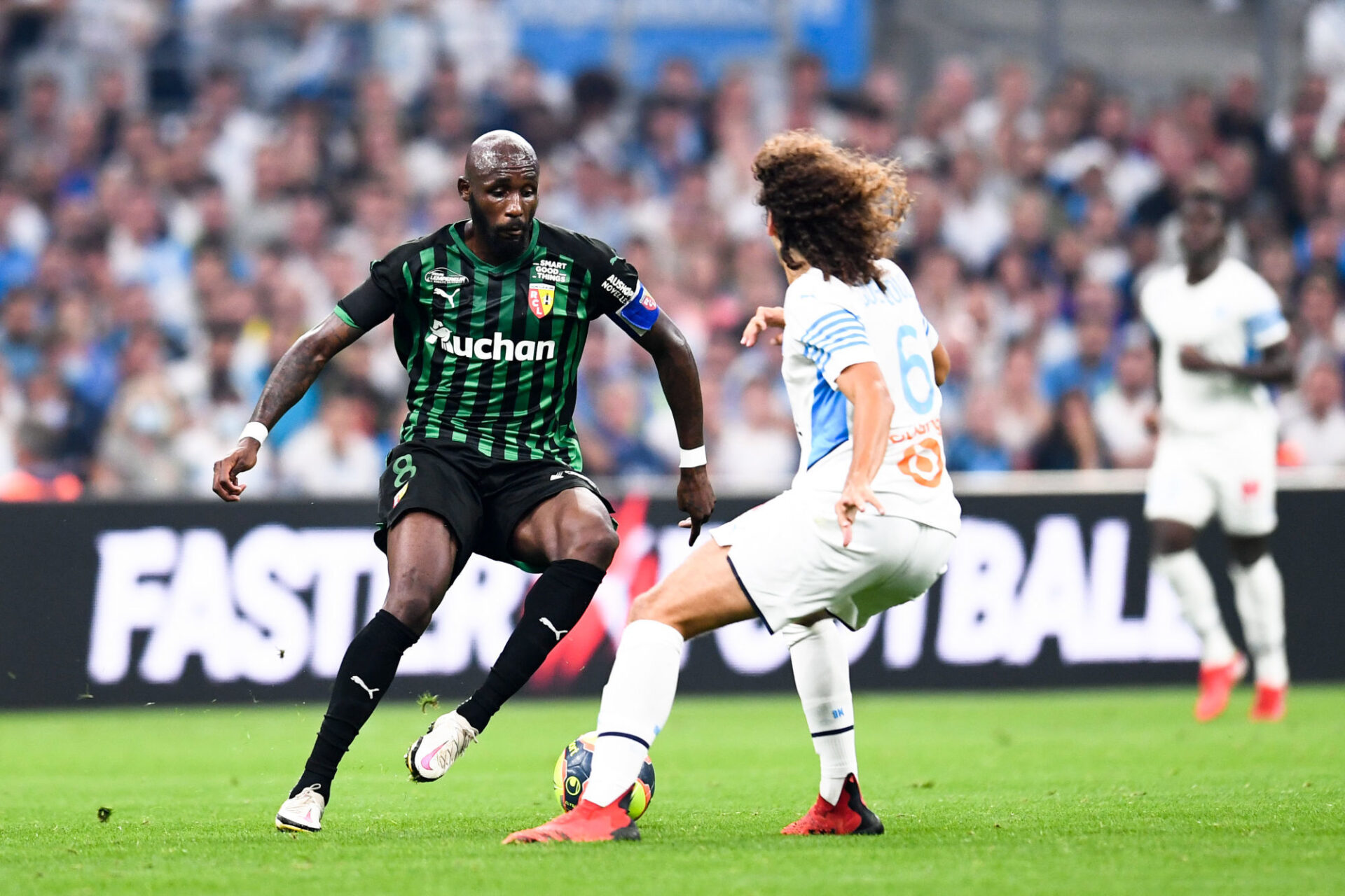 À l'aller, Seko Fofana et Lens s'étaient imposés 3-2 face à l'OM de Jorge Sampaoli (iconsport) À l'aller, Seko Fofana et Lens s'étaient imposés 3-2 face à l'OM de Jorge Sampaoli (iconsport)