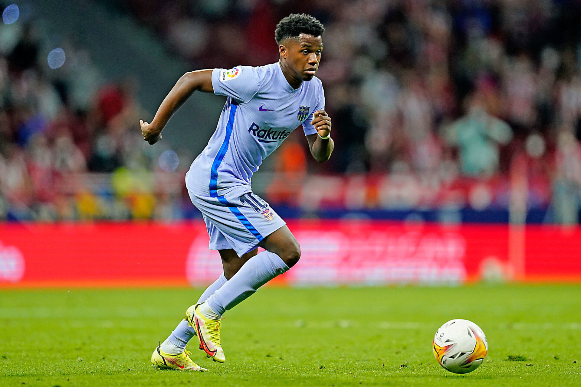 Ansu Fati avec le FC Barcelone (Icon Sport)