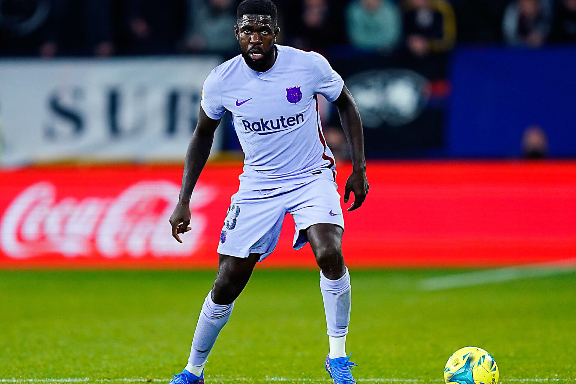 Umtiti n'est apparu qu'une seule fois en match cette saison (iconsport)