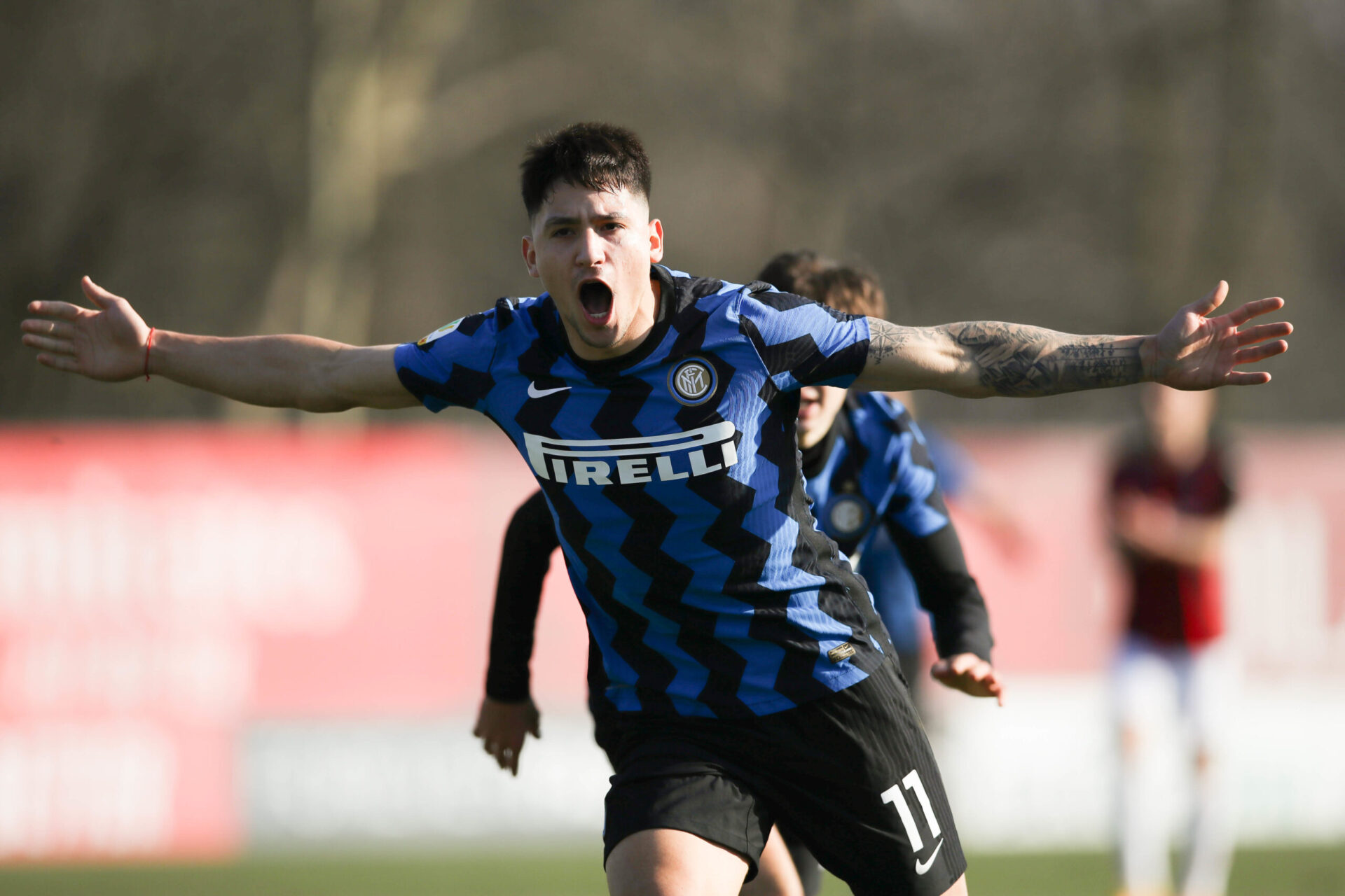 Martin Satriano sous les couleurs de l'Inter Milan (iconsport)
