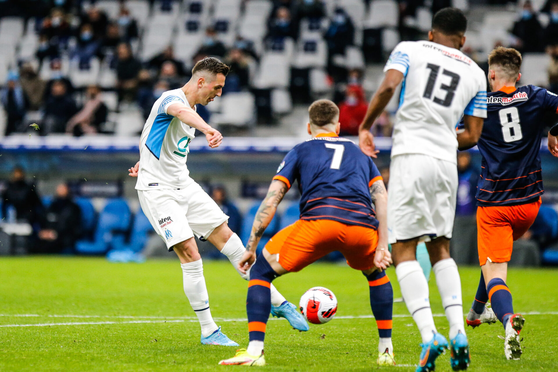 Arkadiusz Milik a ouvert le score pour l'OM (iconsport)
