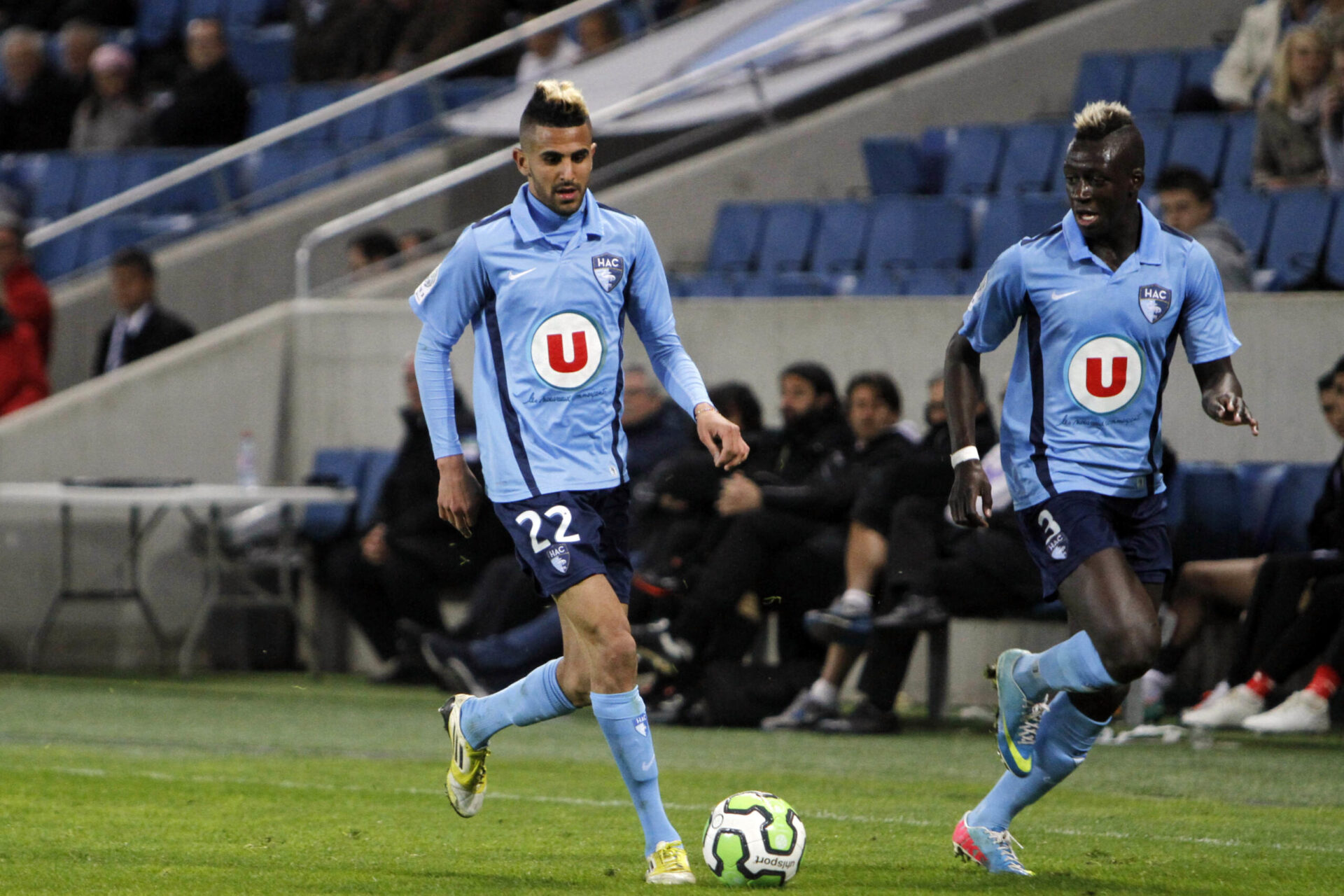 Riyad Mahrez, sous les couleurs du Havre. (Icon Sport)
