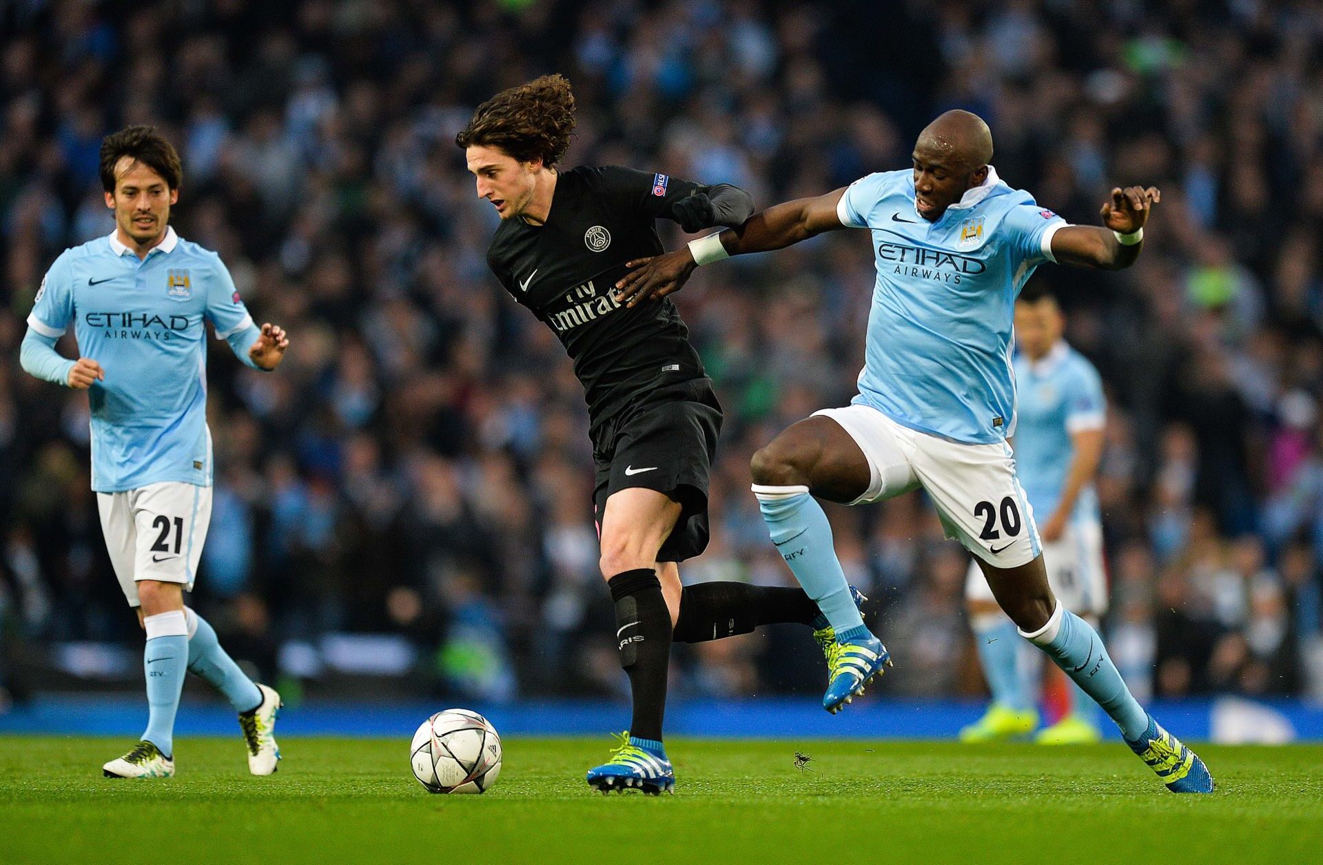 De 2014 &agrave; 2019, Eliaquim Mangala a &eacute;volu&eacute; &agrave; Manchester City (iconsport)