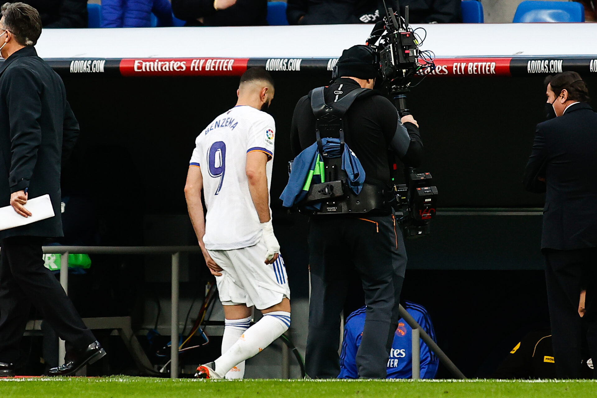 Karim Benzema a manqu&eacute; les trois derni&egrave;res rencontres du Real Madrid pour une l&eacute;sion musculaire. Icon Sport
