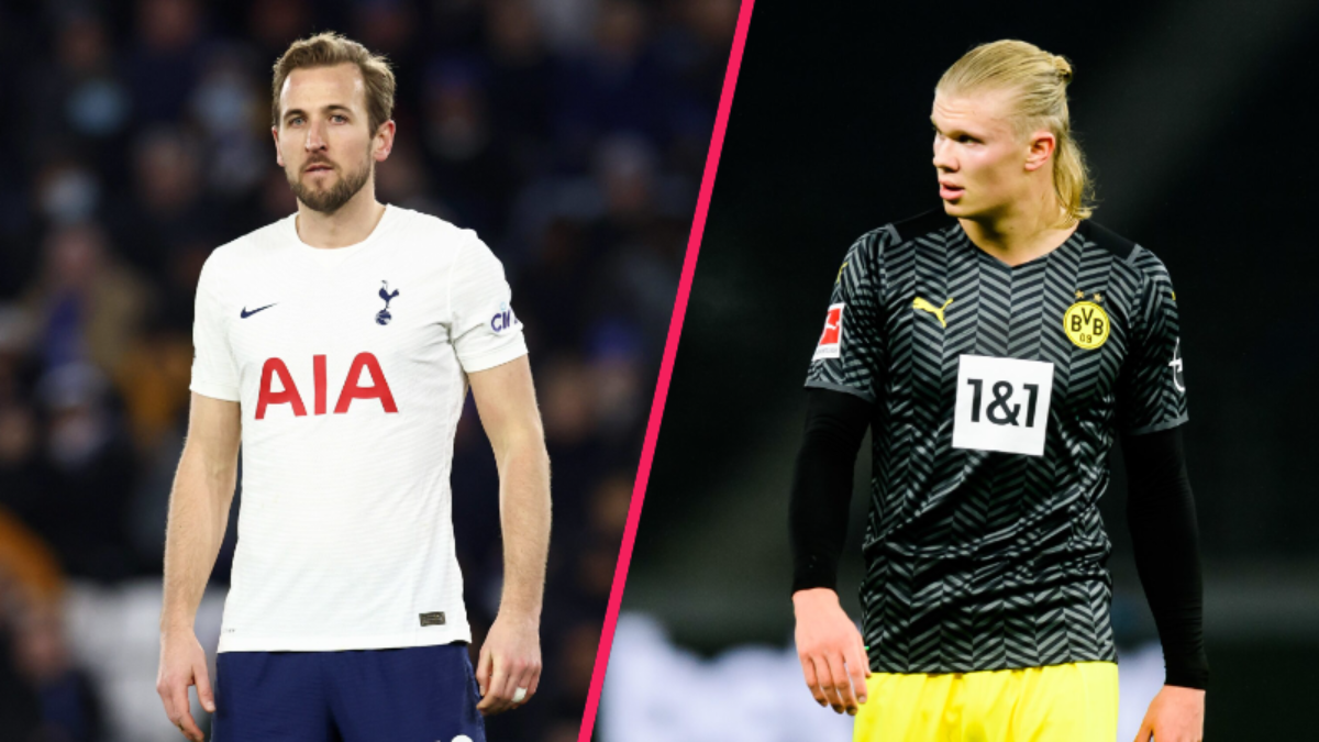 Kane et Haaland sont les deux cibles les plus souvent annoncées à City (iconsport) Kane et Haaland sont les deux cibles les plus souvent annoncées à City (iconsport)