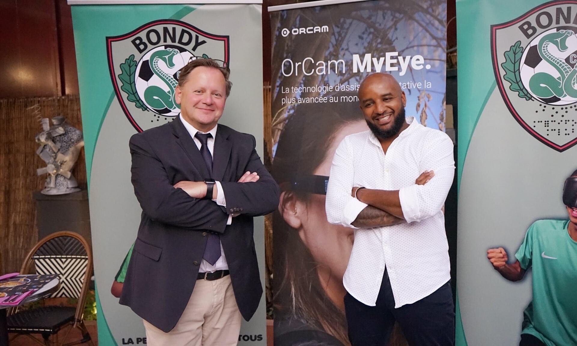 Jean-Fan&ccedil;ois Chevalier et Samir Gassama de Bondy C&eacute;cifoot Club / DR