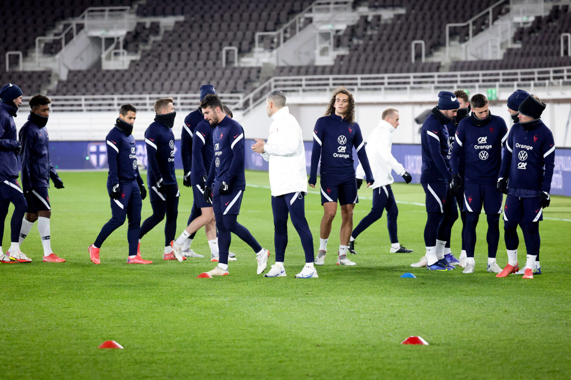 L'&Eacute;quipe de France jouera deux nouveaux matches pour pr&eacute;parer le Coupe du monde, qui aura lieu en fin d'ann&eacute;e. Icon Sport