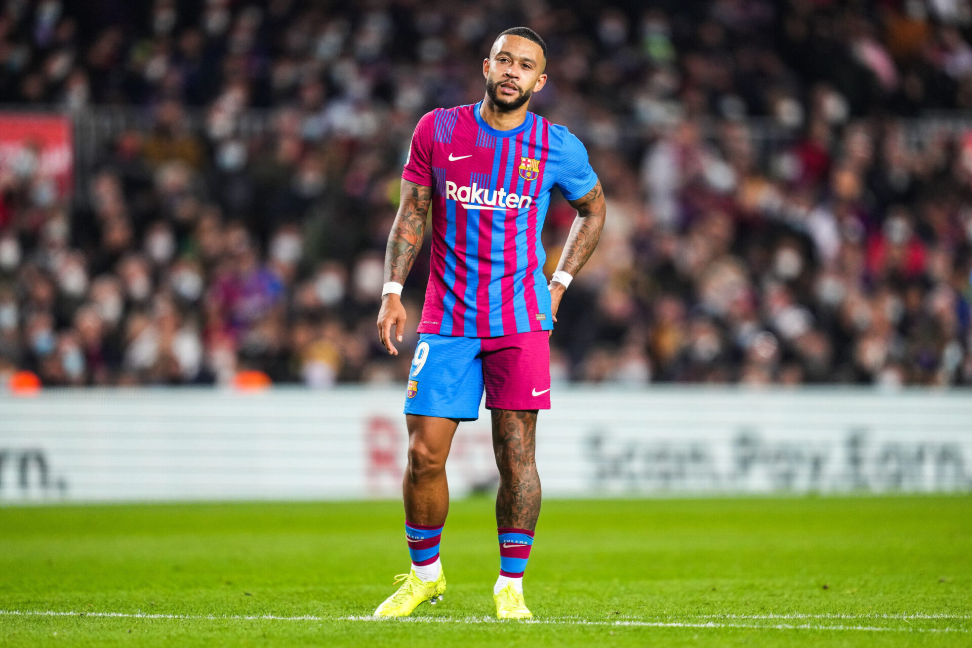 Apr&egrave;s un bon d&eacute;but de saison, Depay est beaucoup moins en r&eacute;ussite depuis plusieurs mois (iconsport)