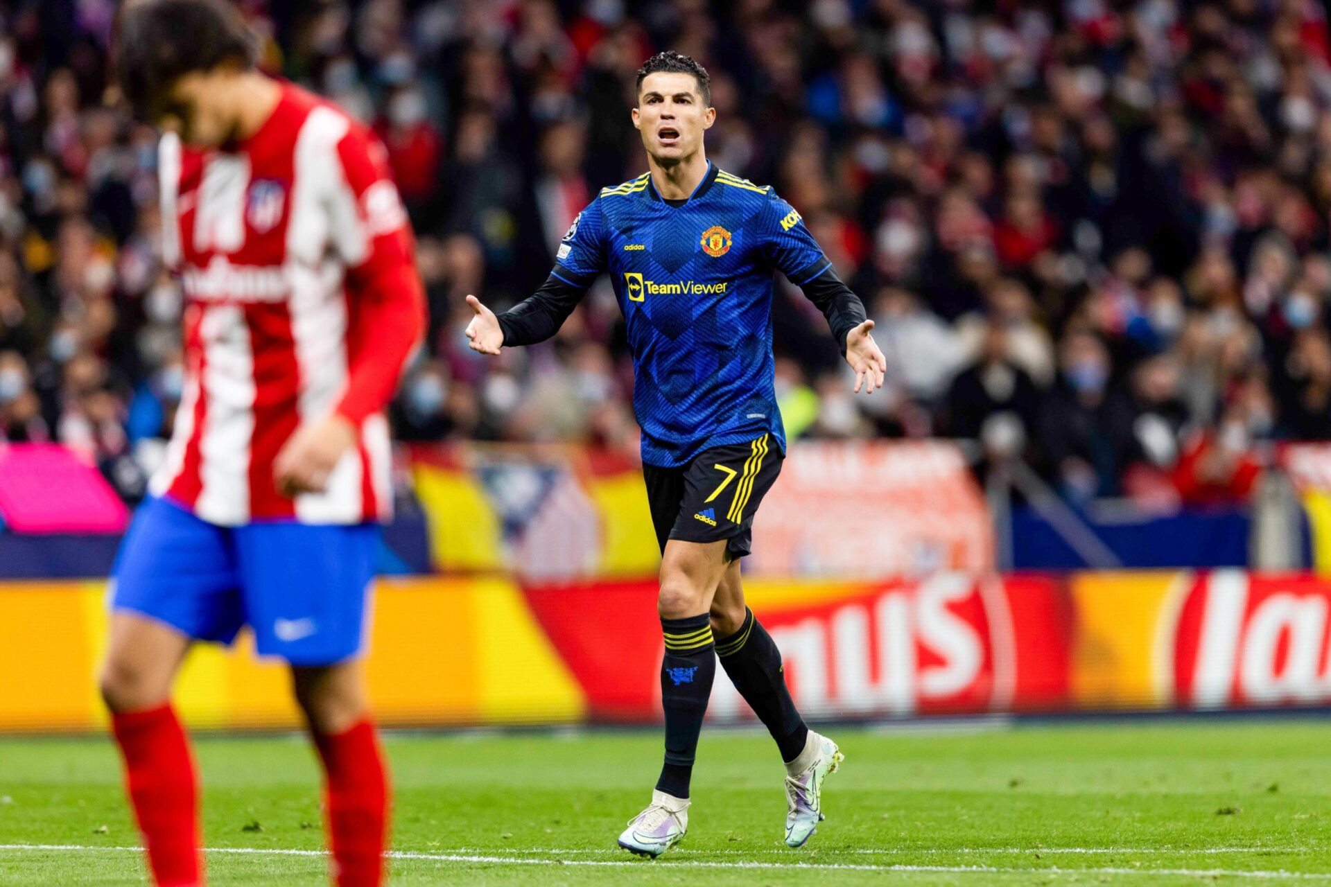 Cristiano Ronaldo a v&eacute;cu une soir&eacute;e frustrante &agrave; Madrid en Ligue des champions (iconsport)