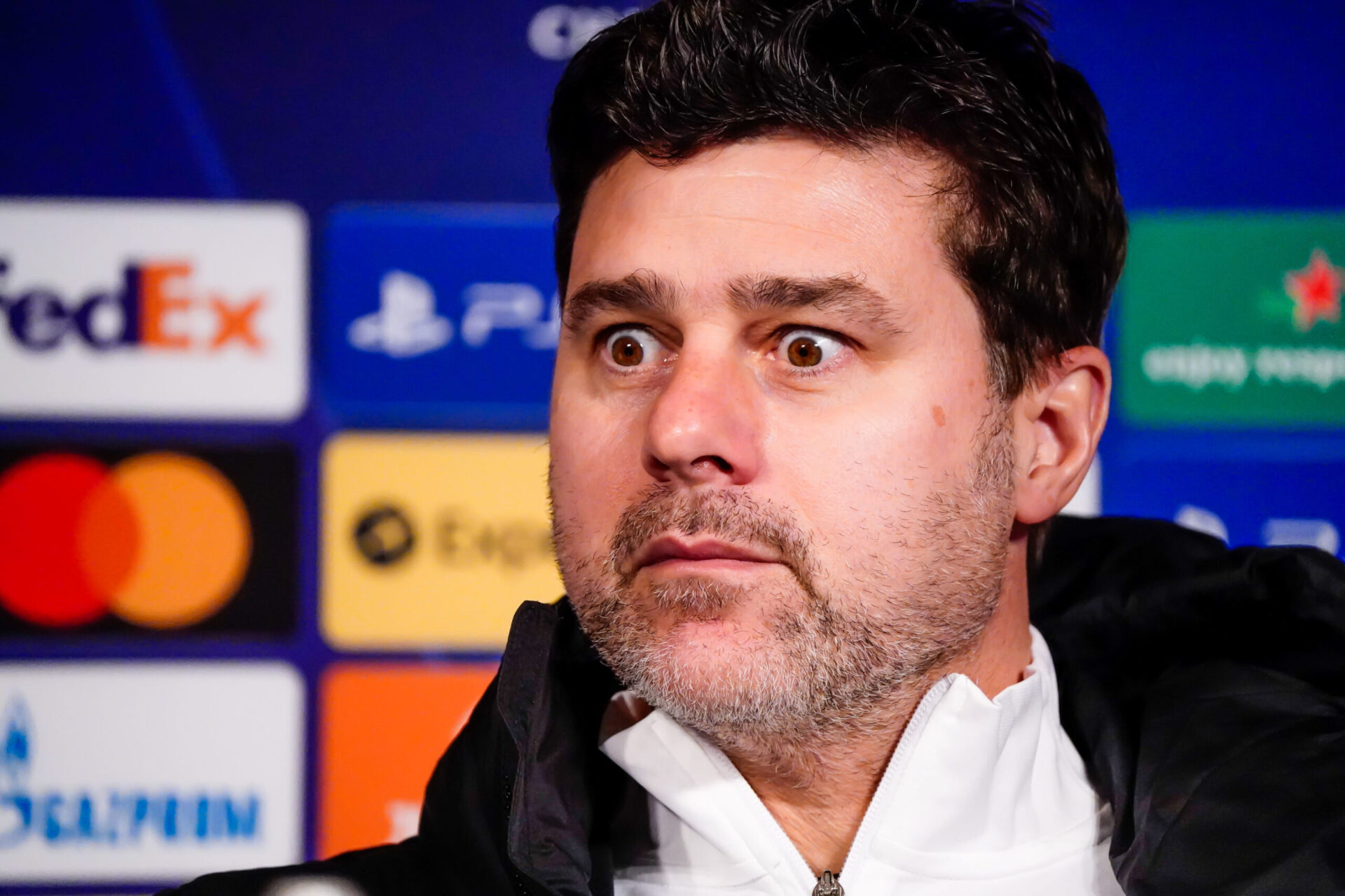 Mauricio Pochettino est focalisé sur le match de Nantes en Ligue 1/Icon Sport Mauricio Pochettino est focalisé sur le match de Nantes en Ligue 1/Icon Sport