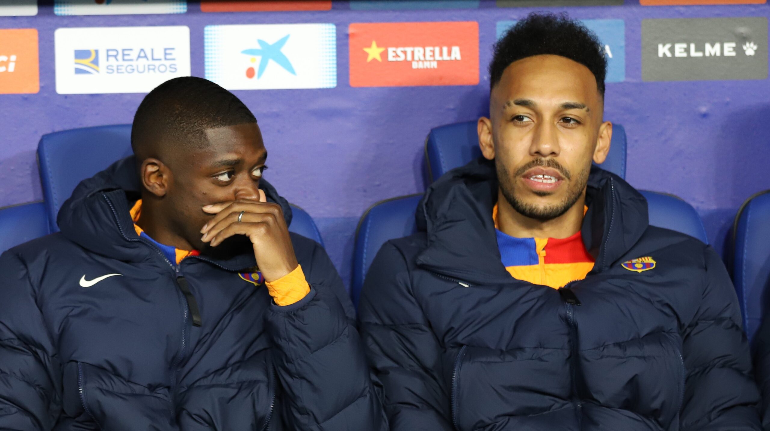 Barça : Aubameyang a demandé à Dembélé de rester au club