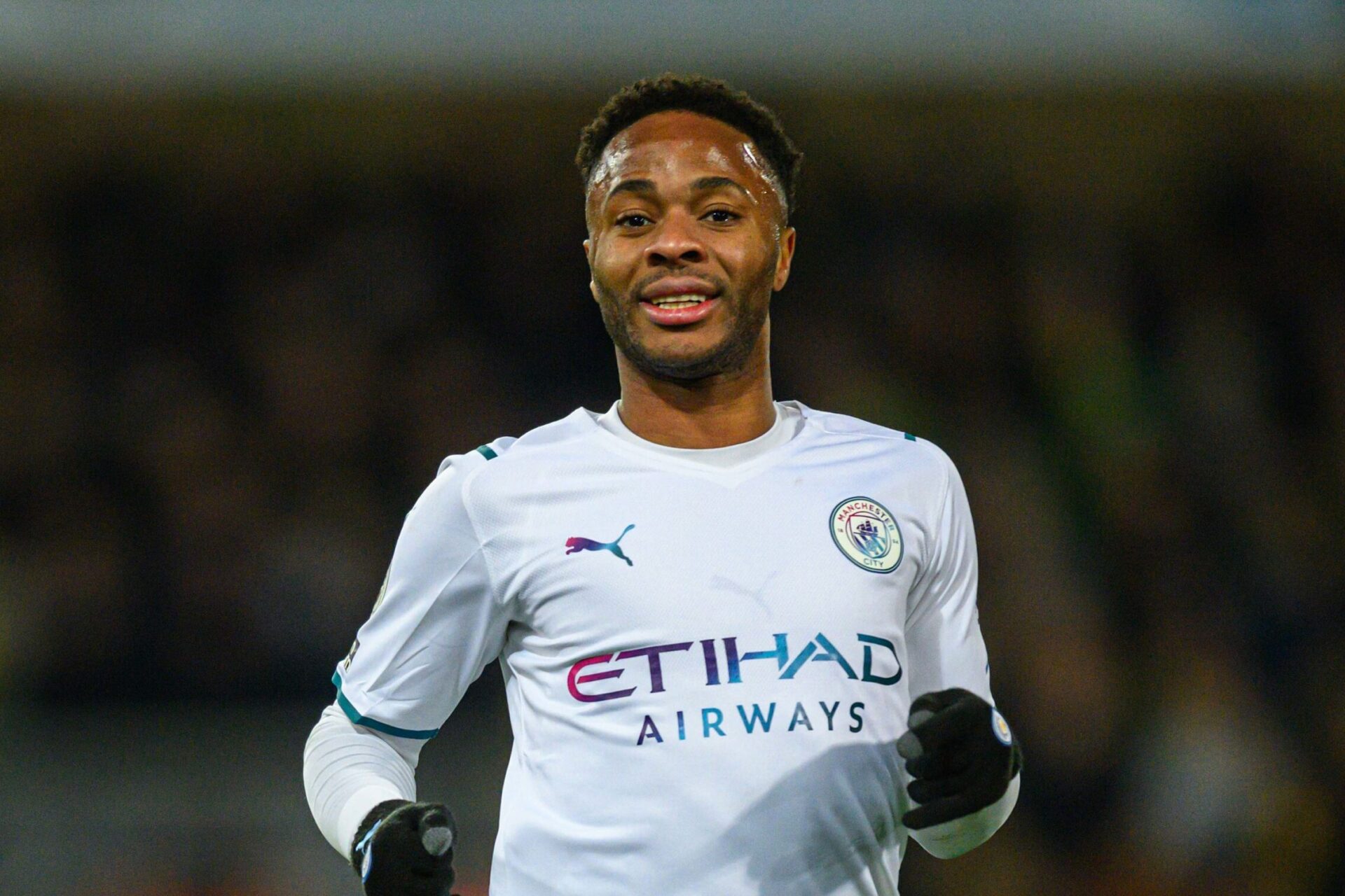 Raheem Sterling sous les couleurs de Manchester City (iconsport) Raheem Sterling sous les couleurs de Manchester City (iconsport)