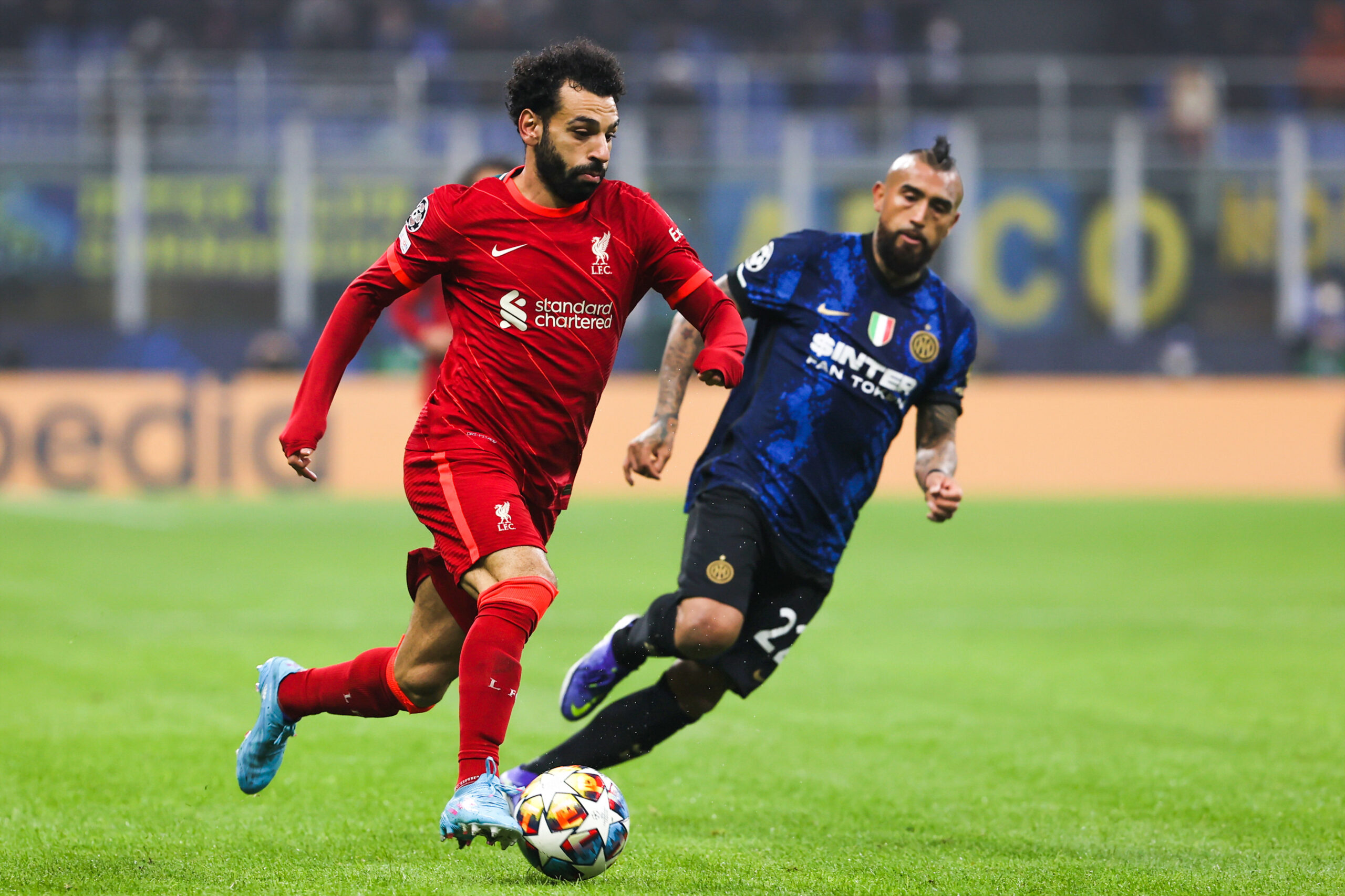 Mohamed Salah a permis à Liverpool de l'emporter à l'Inter Milan ce mercredi (Icon Sport)