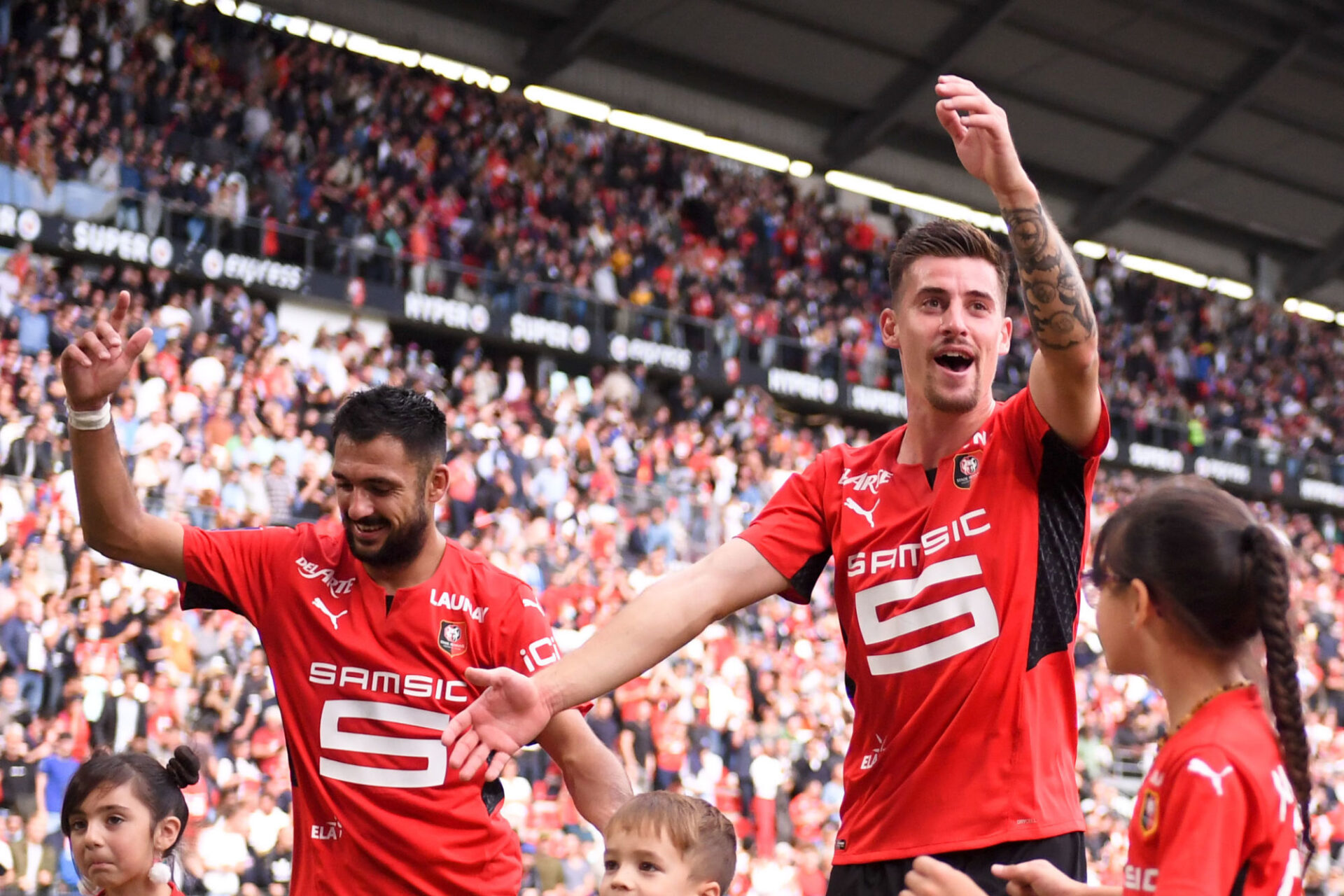 Le dernier Rennes-PSG avait &eacute;t&eacute; le th&eacute;&acirc;tre d'une victoire rennaise. / Icon Sport