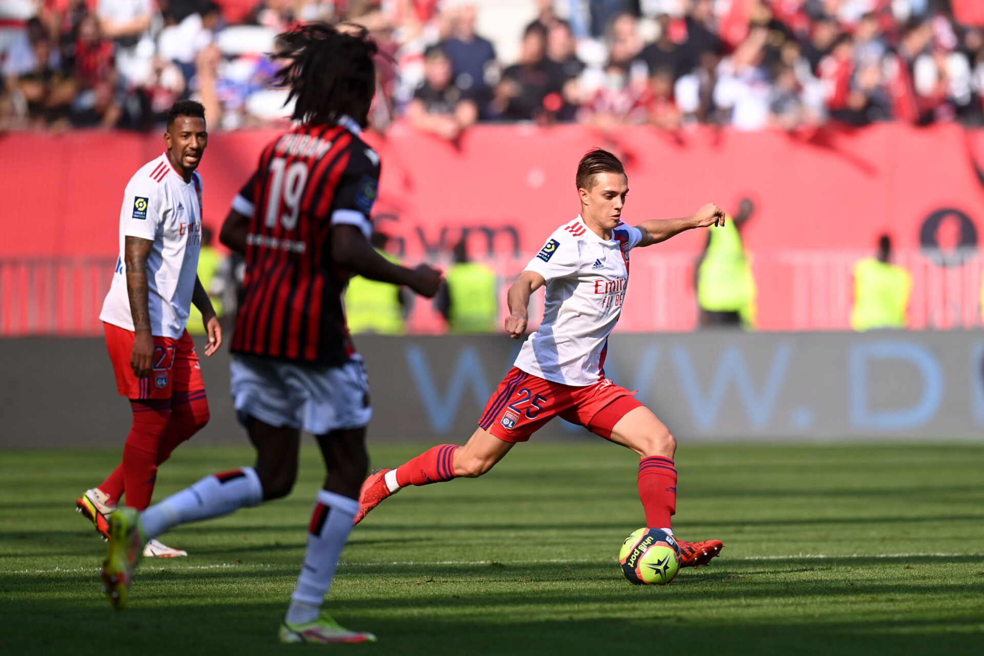 L'OL voudra confirmer sa bonne forme du moment face &agrave; une belle &eacute;quipe de Nice (iconsport)