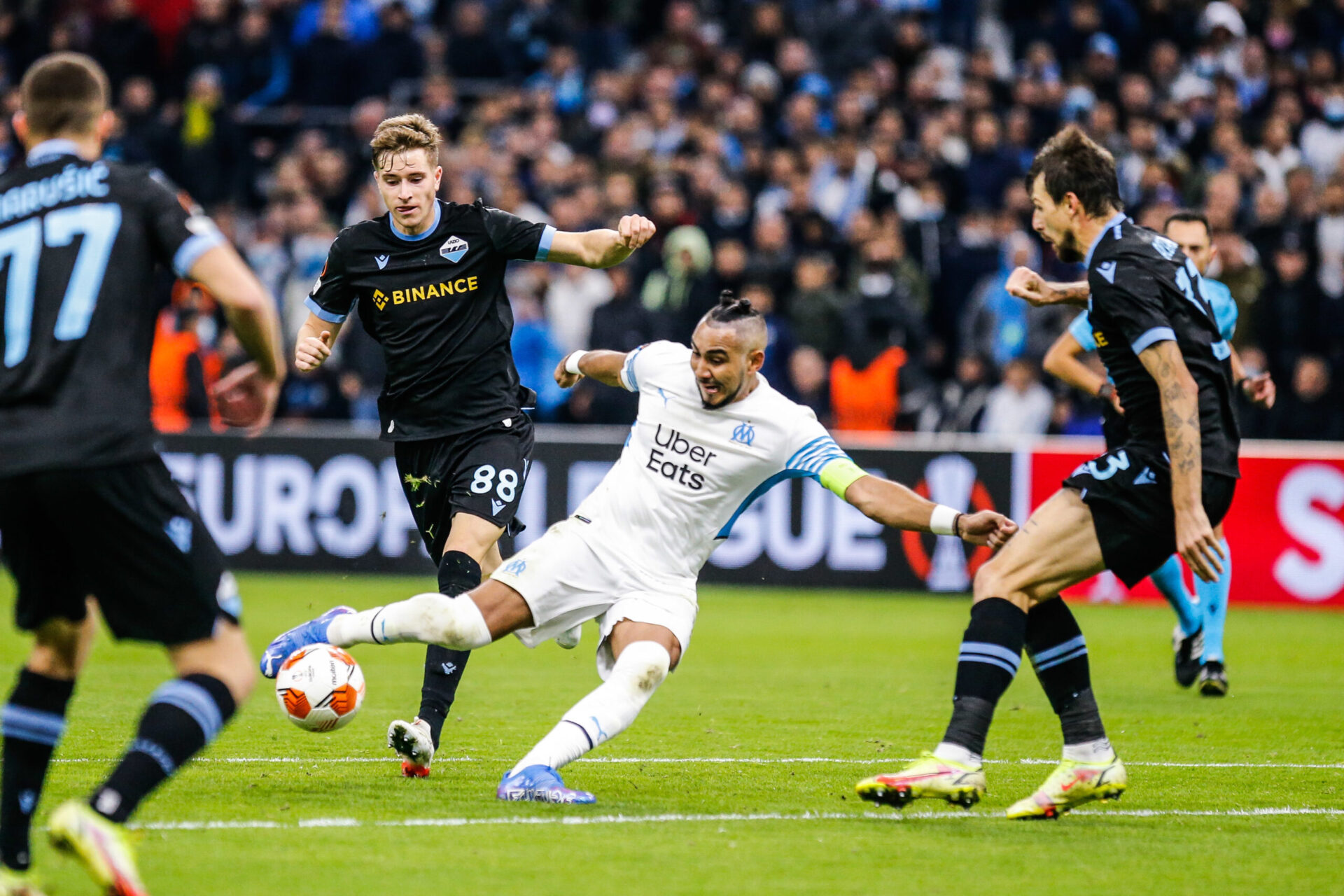L'OM de Dimitri Payet retrouvera une comp&eacute;tition europ&eacute;enne avec les barrages de la Ligue Europa Conf&eacute;rence. Icon Sport