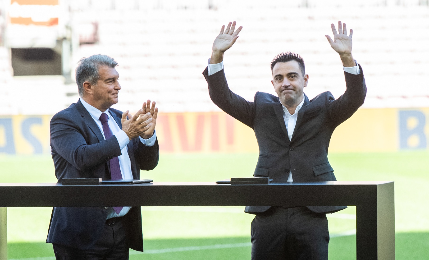 Laporta a une grande confiance en Xavi &agrave; l'approche de la fin de saison (iconsport)