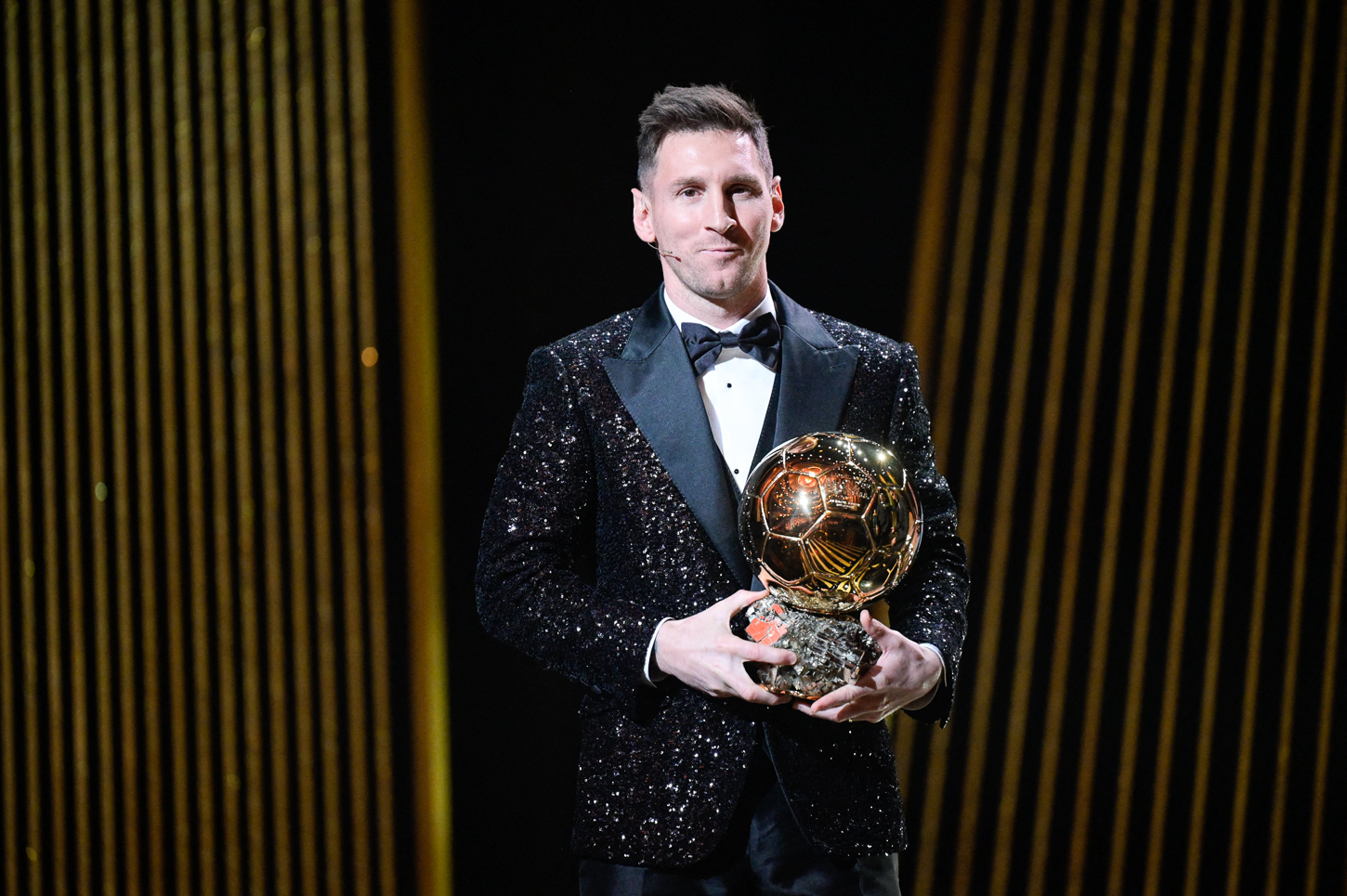 Lionel Messi a été élu Ballon d'Or 2021. Icon Sport Lionel Messi a été élu Ballon d'Or 2021. Icon Sport