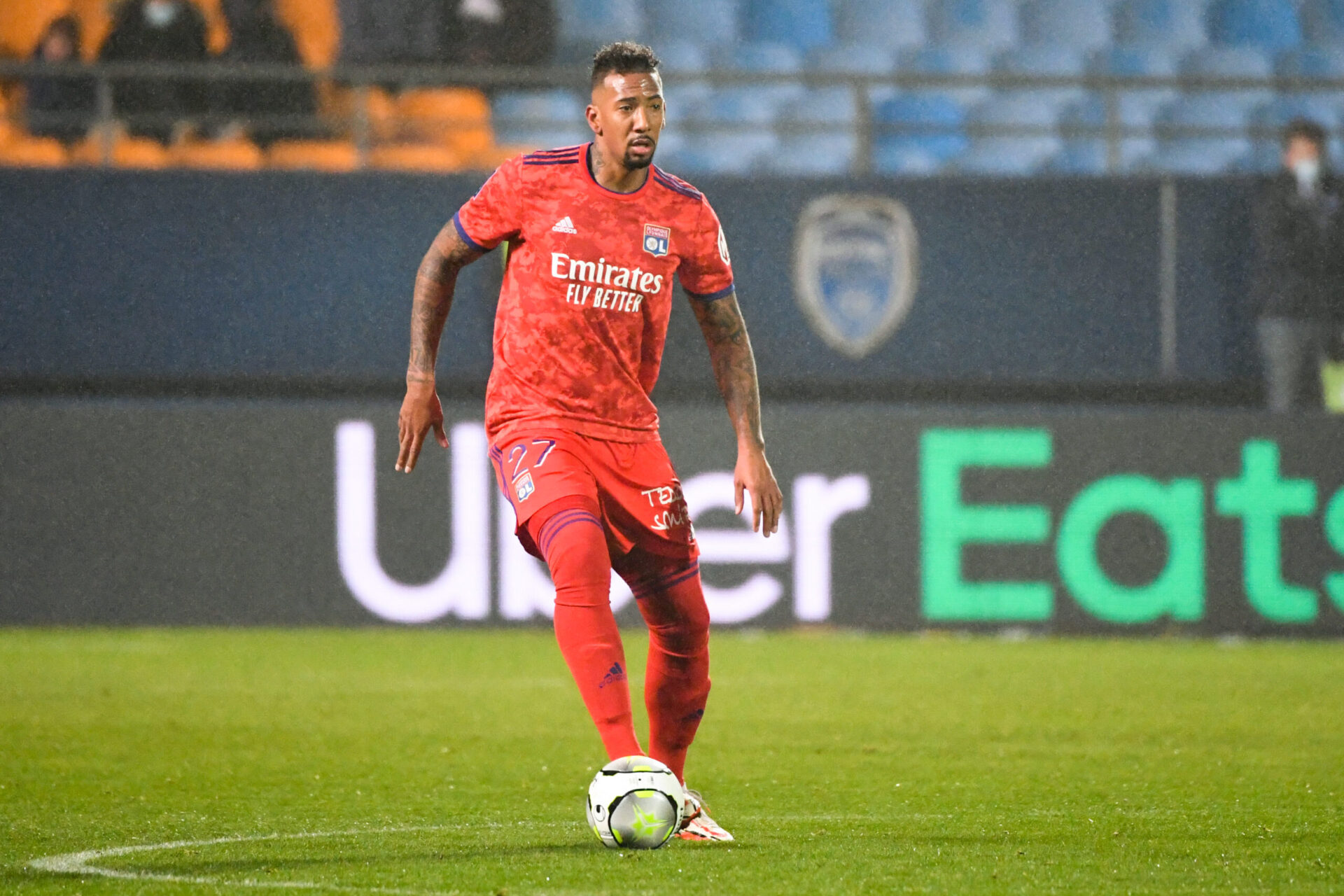 J&eacute;r&ocirc;me Boateng devrait manquer &agrave; l'appel ce mercredi &agrave; Porto avec l'Olympique Lyonnais / Icon sport