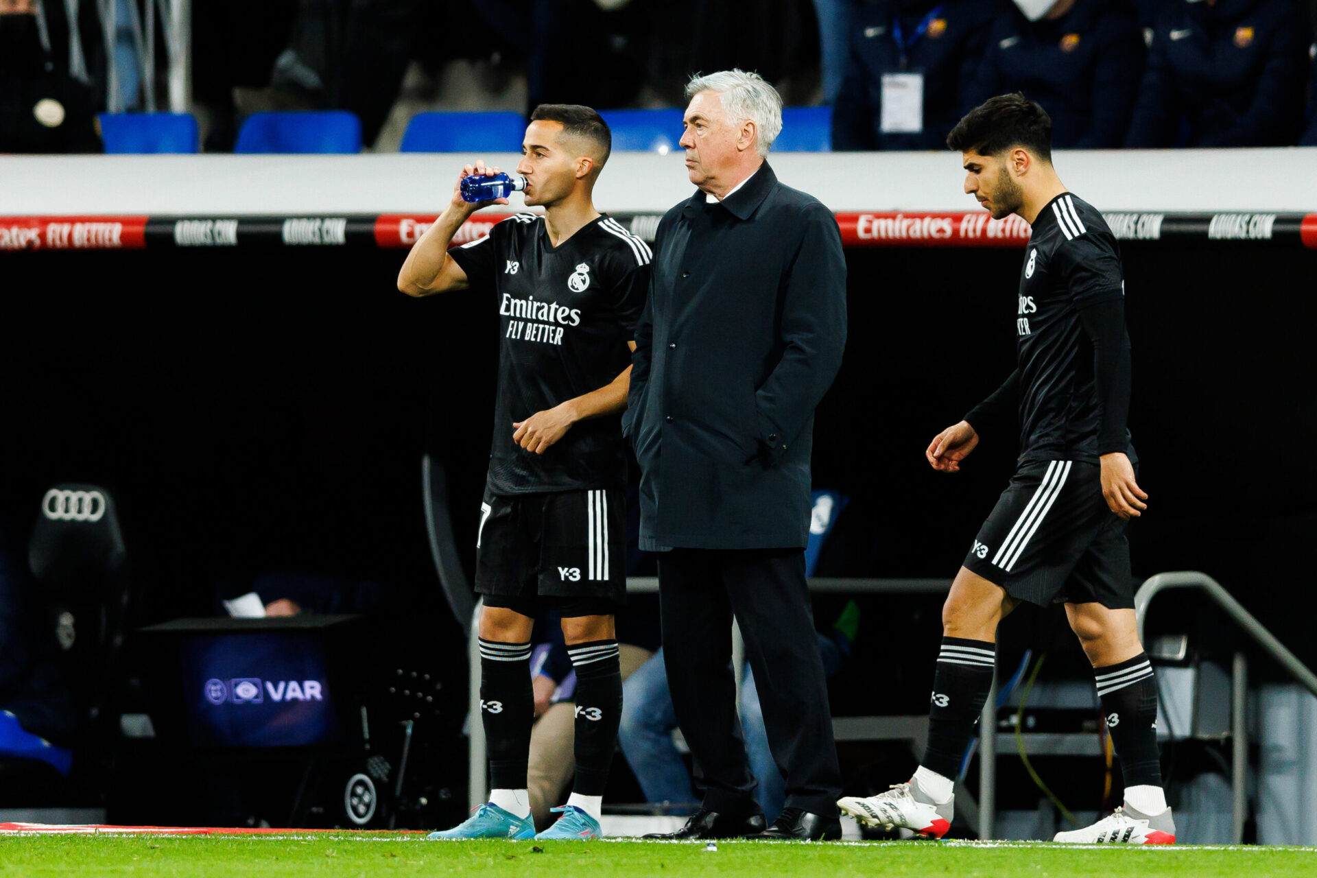 Carlo Ancelotti a reconnu s'&ecirc;tre tromp&eacute; face au FC Barcelone. Icon Sport