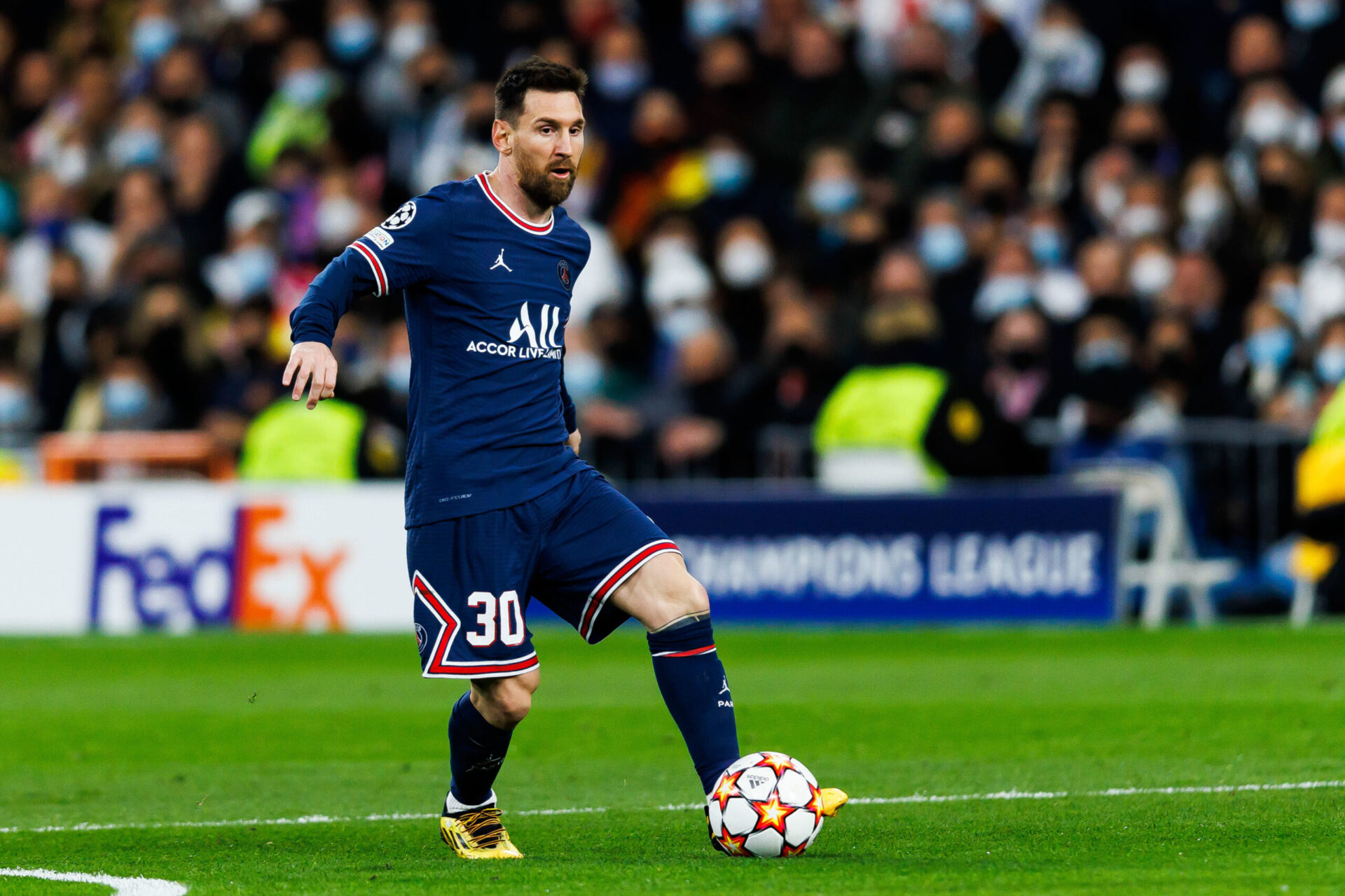 Lionel Messi, l'attaquant argentin du Paris Saint-Germain (Icon Sport) Lionel Messi, l'attaquant argentin du Paris Saint-Germain (Icon Sport)