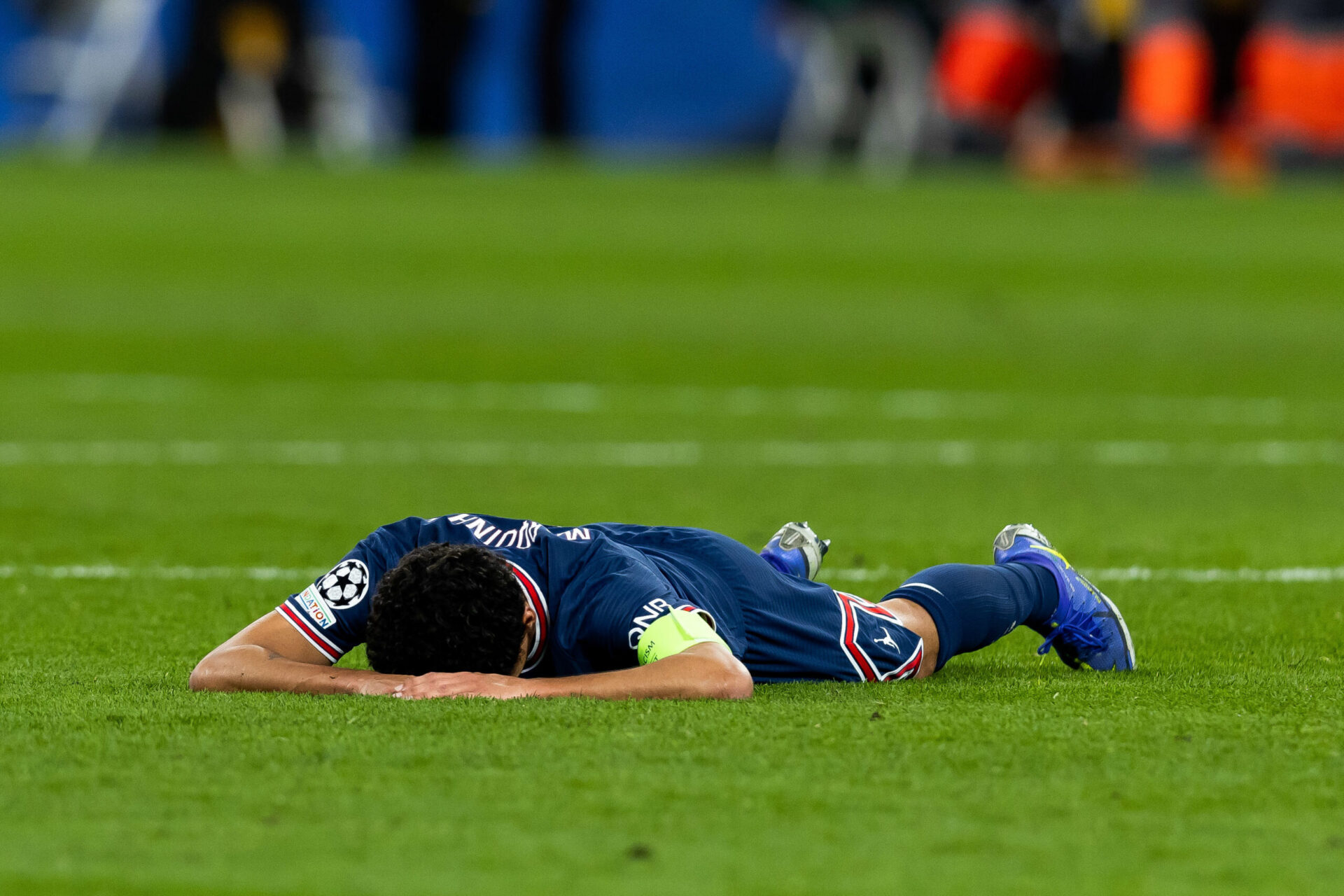 Marquinhos a pris la parole après la défaite du PSG contre Monaco. (Icon Sport) Marquinhos a pris la parole après la défaite du PSG contre Monaco. (Icon Sport)