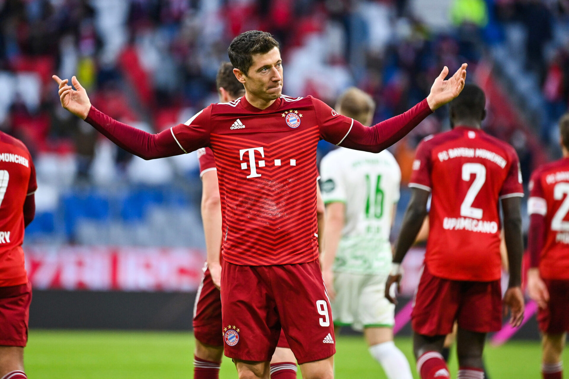 Robert Lewandowski sous le maillot du Bayern Munich/Icon sport