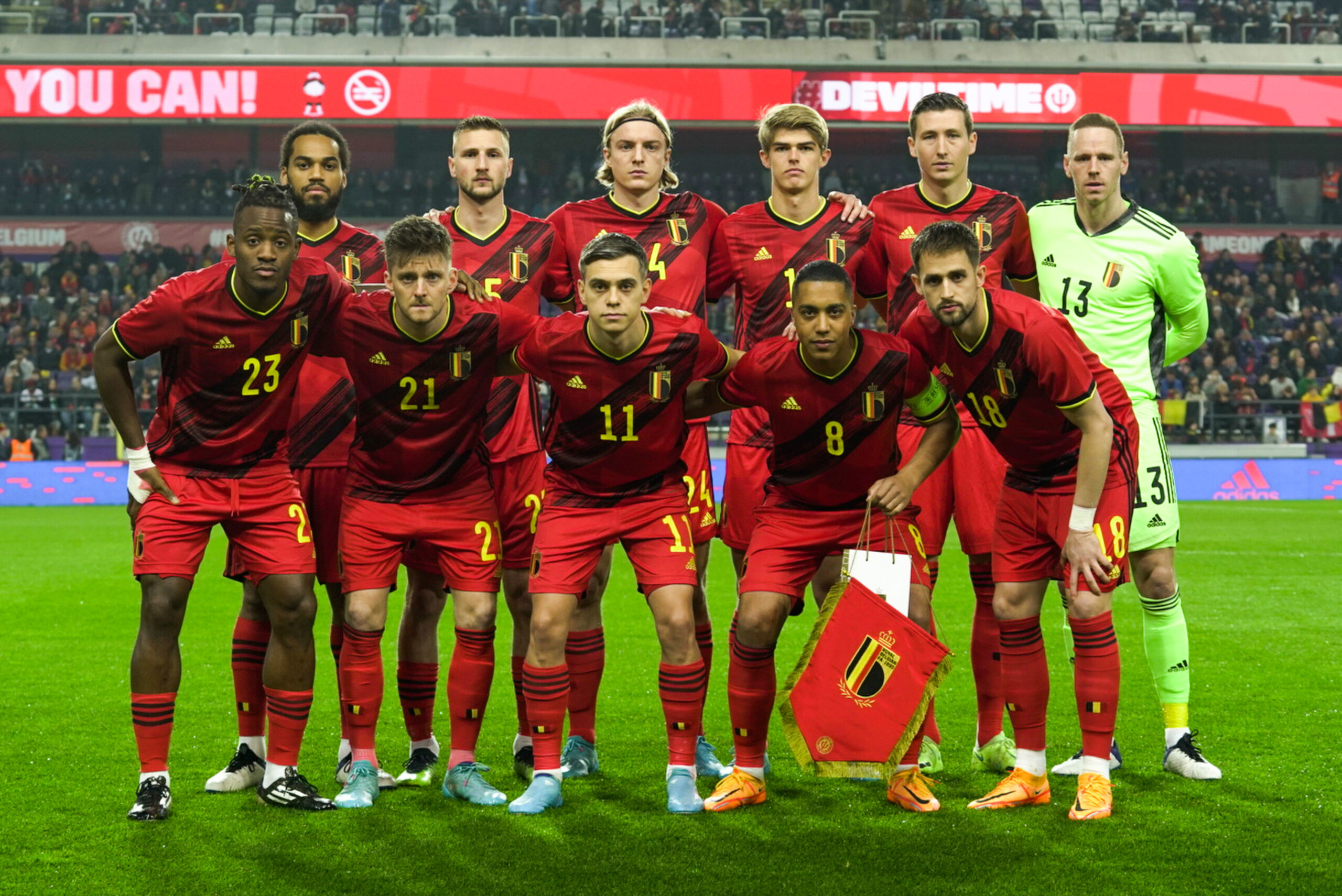 L'équipe nationale de Belgique (Icon Sport)