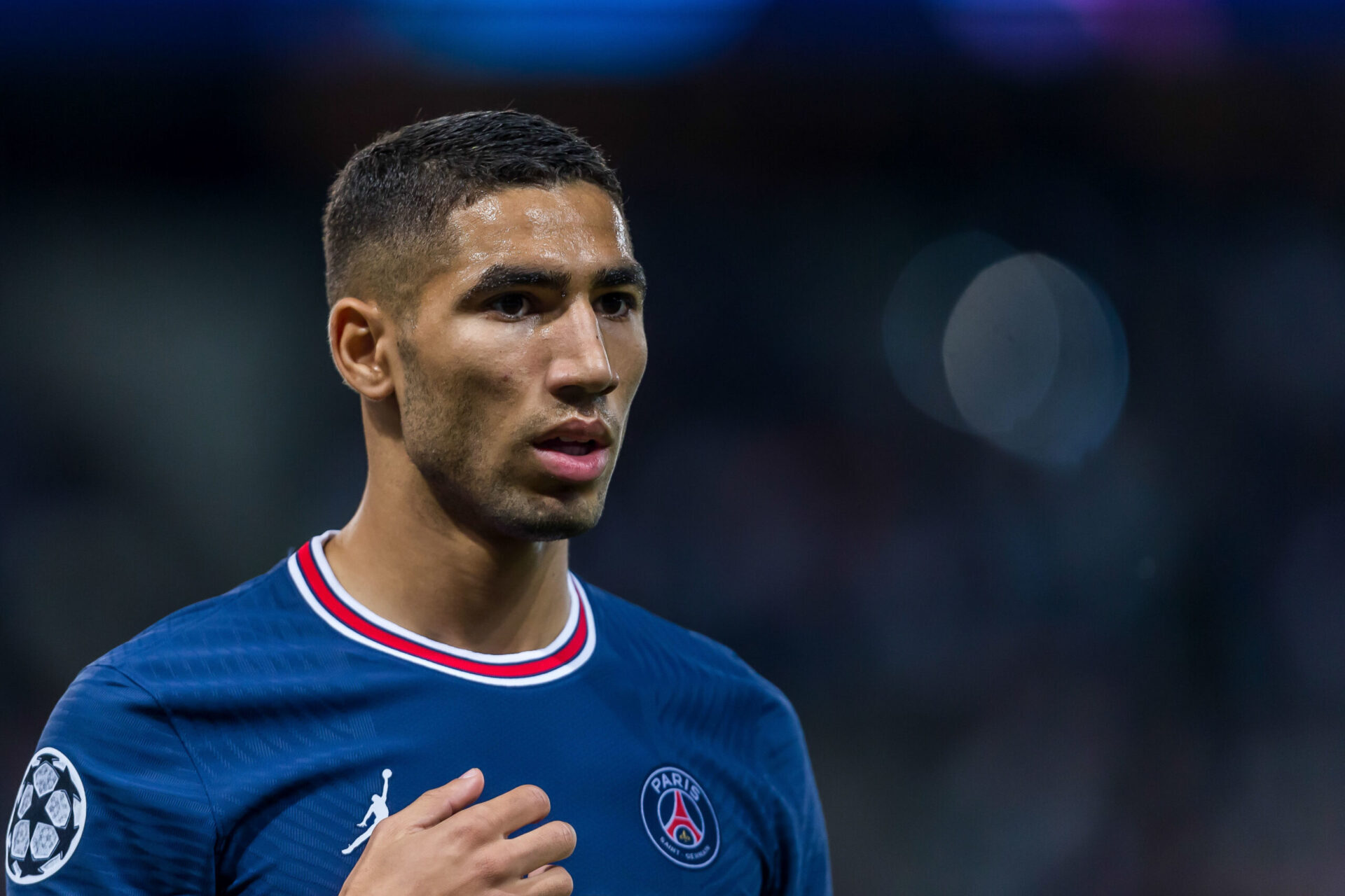 Achraf Hakimi avec le Paris Saint-Germain (Icon Sport)