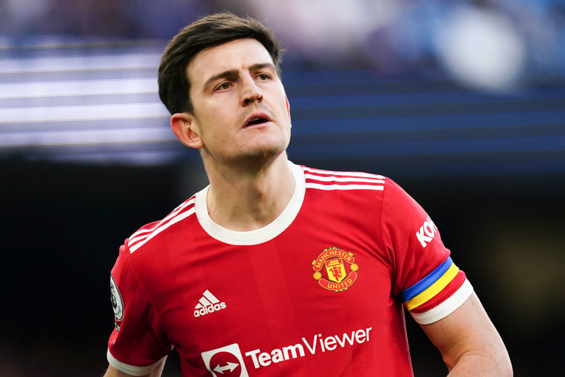 Harry Maguire avec le maillot de Manchester United (iconsport)