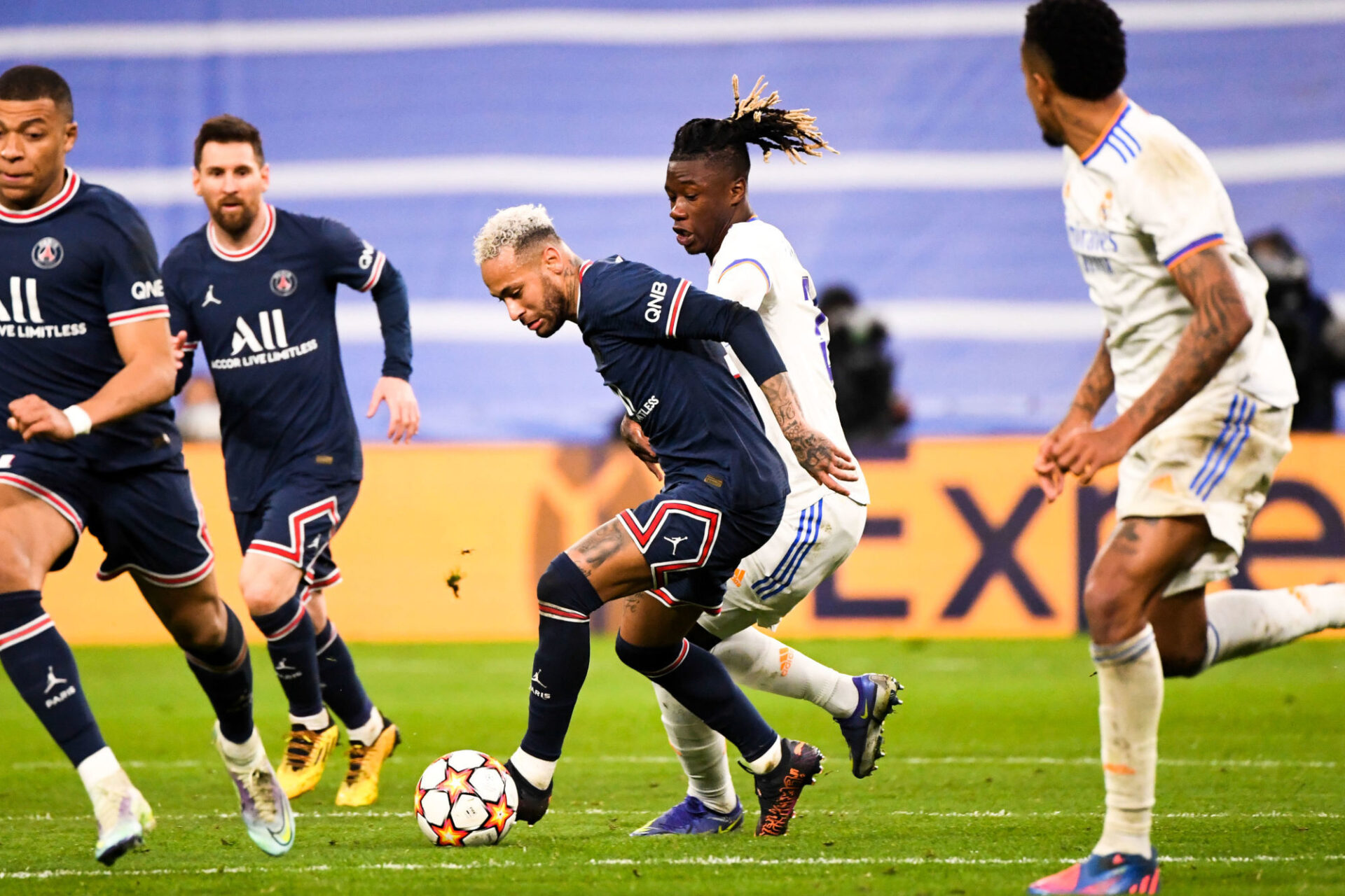 Neymar n'a pas brill&eacute; durant PSG-Real, malgr&eacute; sa passe d&eacute;cisive pour Mbapp&eacute; (iconsport)