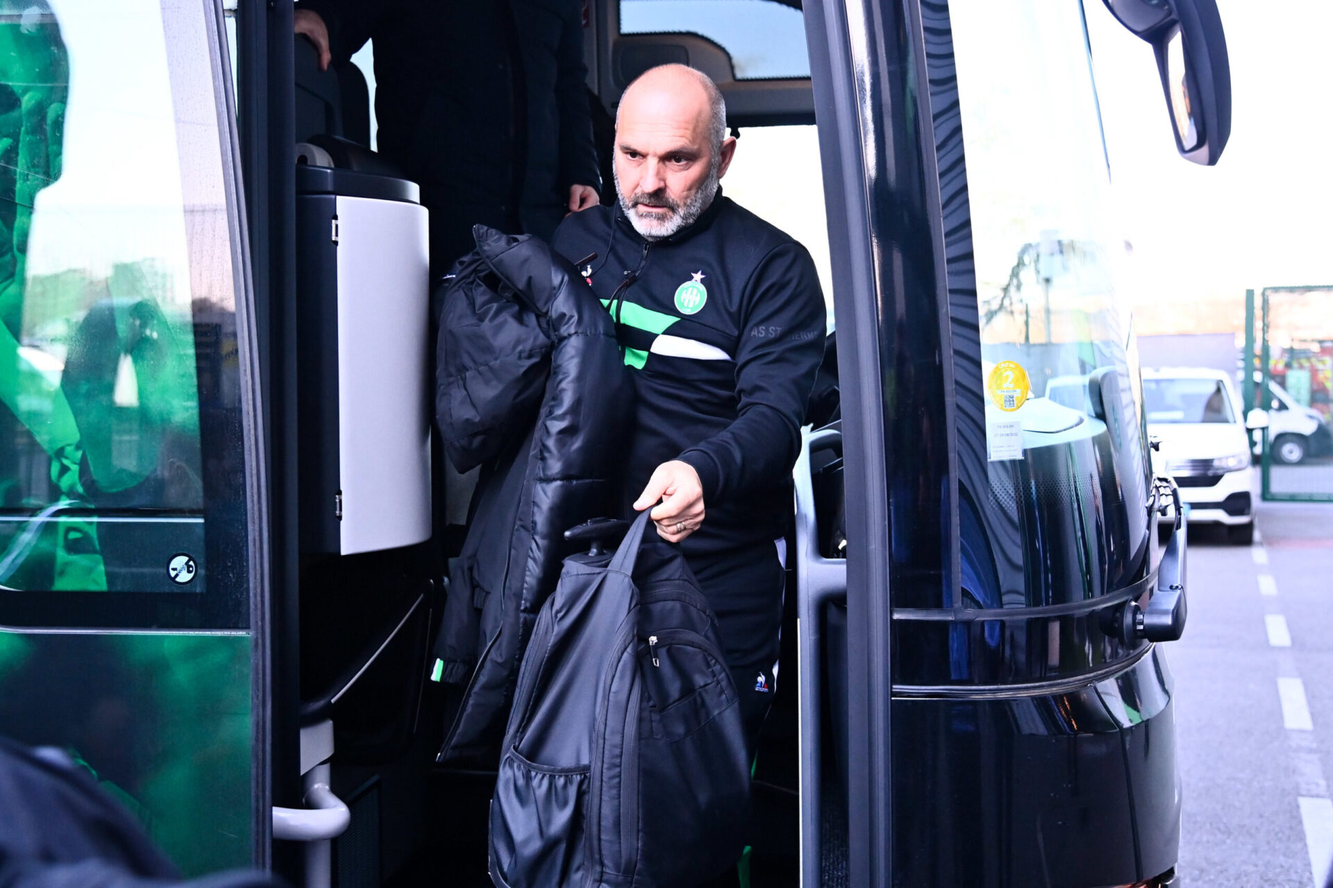 Pascal Dupraz, le coach de l'AS Saint-Etienne (Icon Sport)