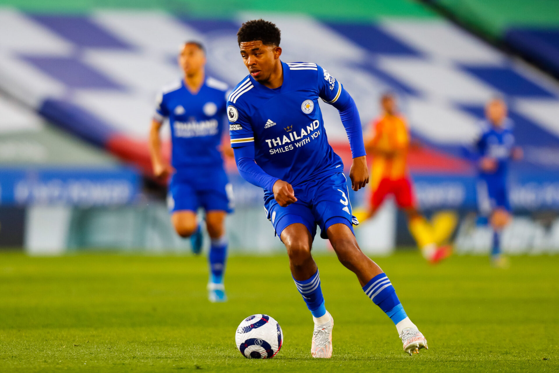 Wesley Fofana, sous les couleurs de Leicester City. Icon Sport