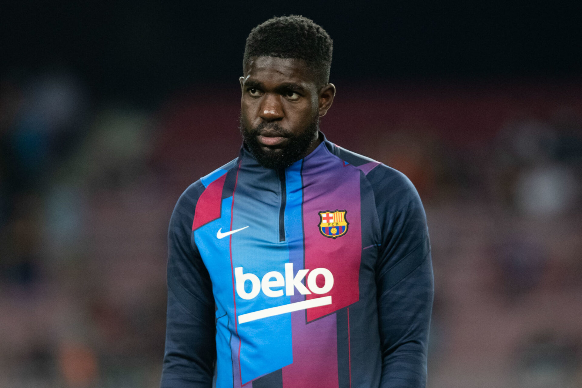 Samuel Umtiti sous le maillot de Barcelone (Icon Sport)