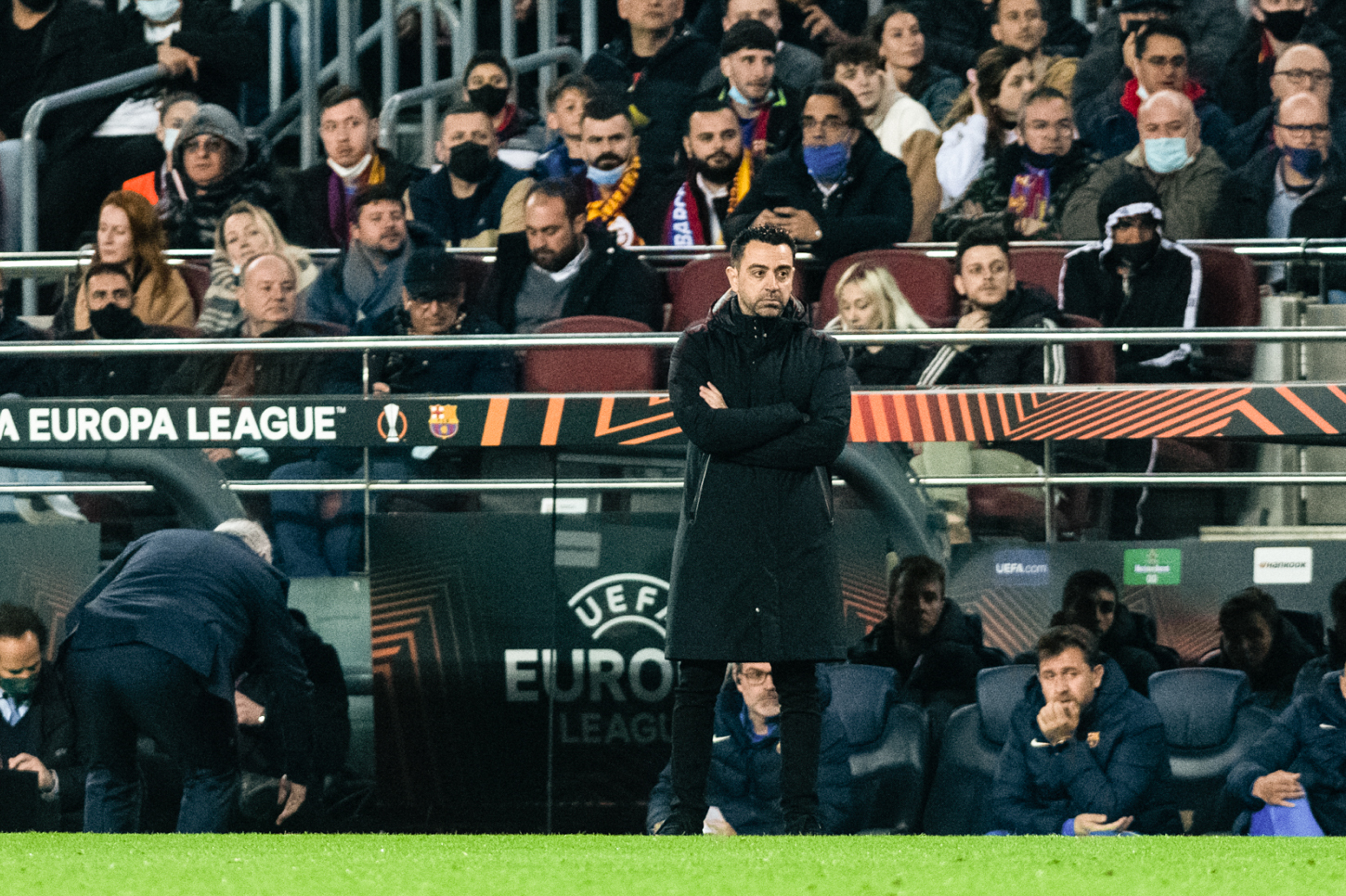 Xavi, l'entraîneur du FC Barcelone (Icon Sport)